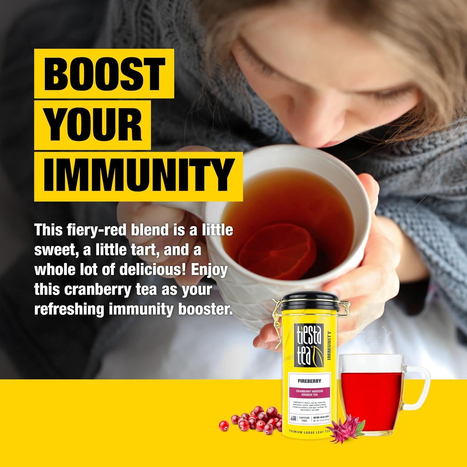 Thé noir bio Kusmi Tea Anastasia et Earl Grey à la bergamote