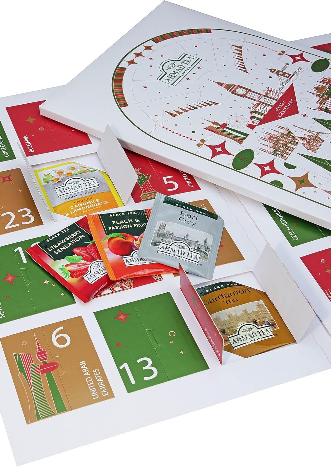 Calendrier de l'avent Ahmad Tea 2025 - 24 thés variés
