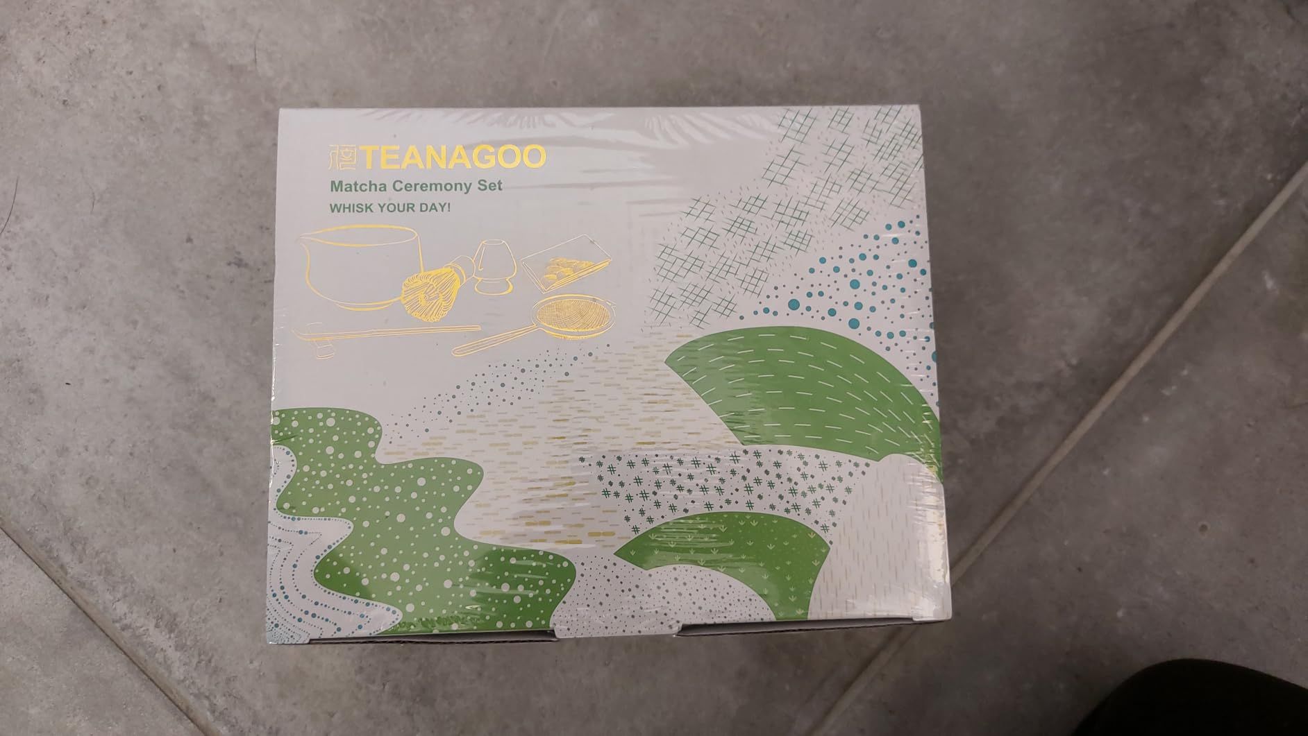 TEANAGOO Service à thé matcha, service à thé japonais, bol à matcha, fouet en bambou matcha, cuillère, tamis, support de fouet à matcha, support de fouet à matcha N15, matcha