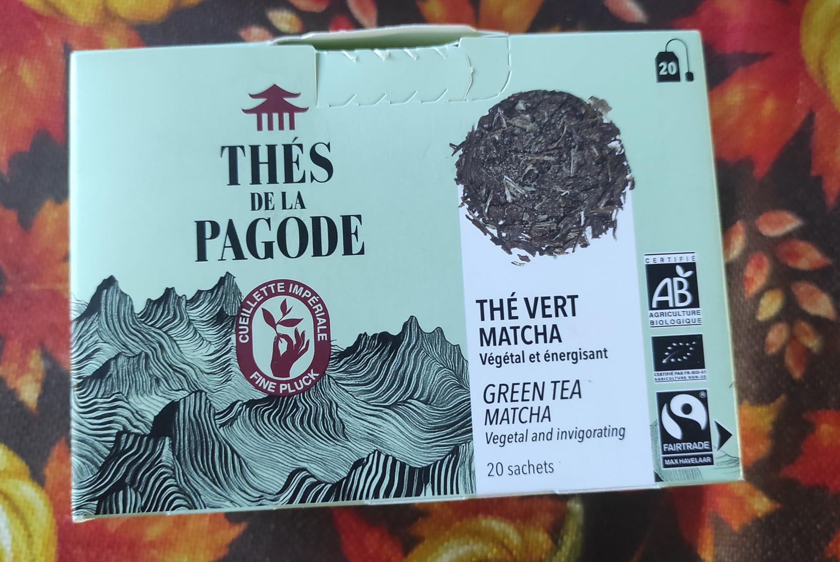 Thé vert bio au matcha - Thés de La Pagode