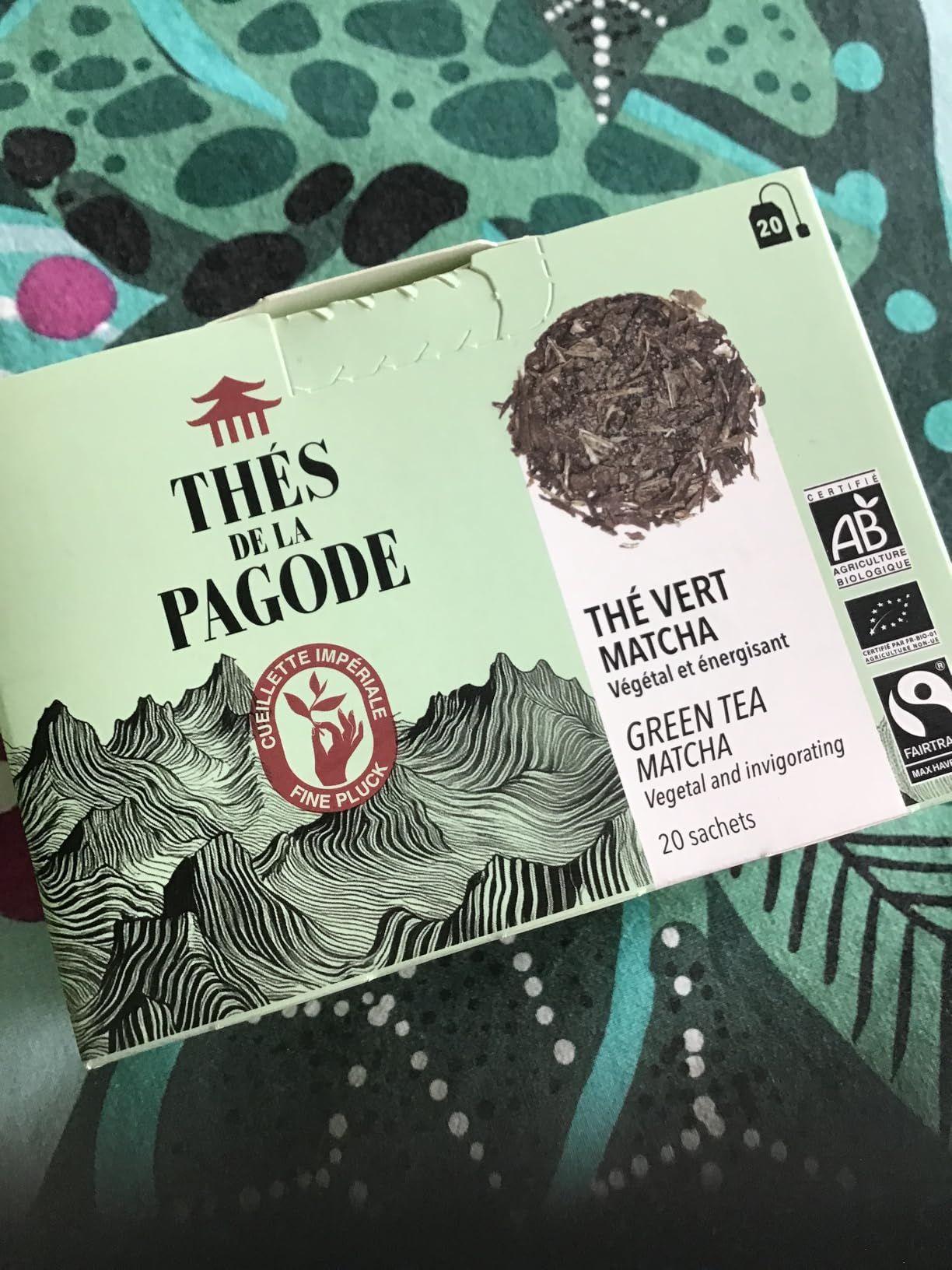 Thé vert bio au matcha - Thés de La Pagode