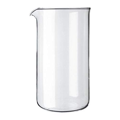 Bodum - 1508-10 - Verre de Rechange pour Cafetière à Piston 8 Tasses - 1.0 L