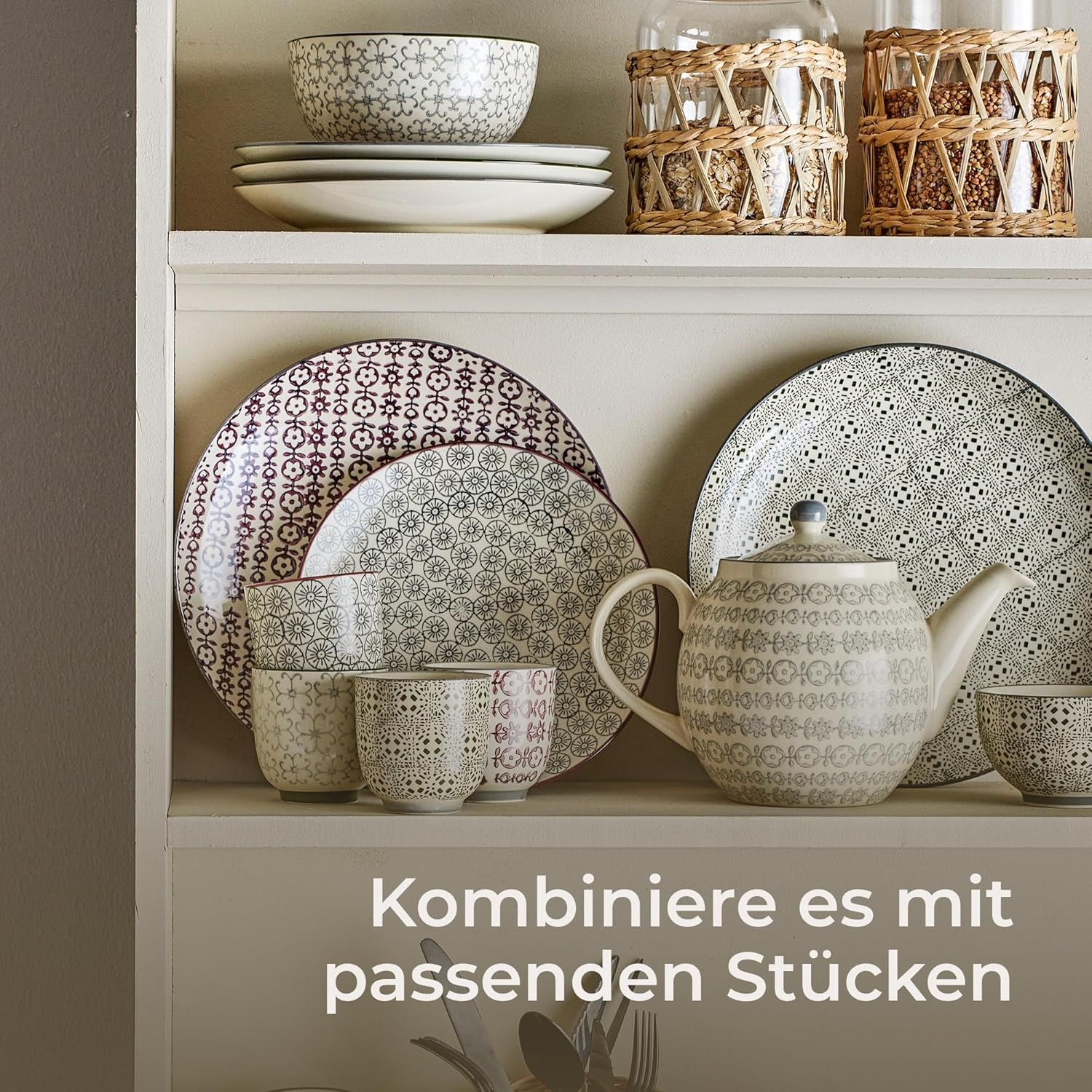 Bloomingville Karine Théière en céramique 24 cm