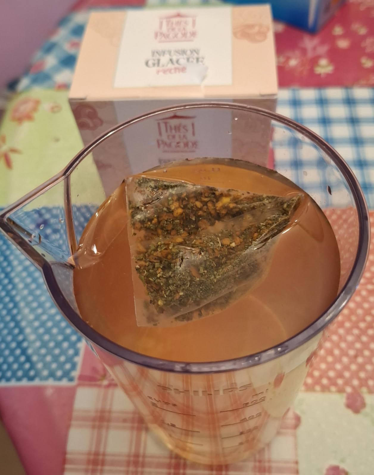 infusion glacée bio pêche sans sucre ajouté thés de la pagode