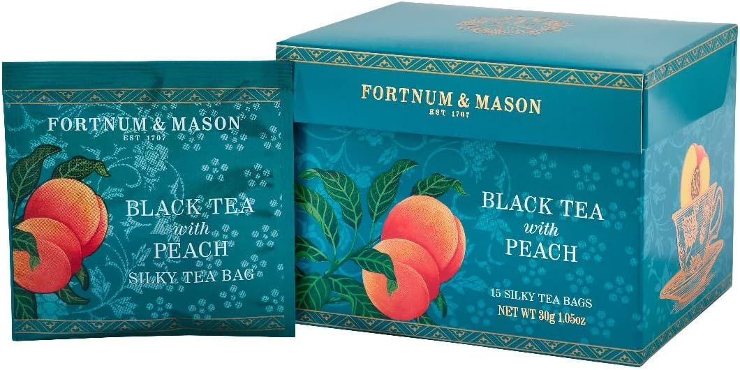 Thé noir à la pêche Fortnum & Mason - 15 sachets soyeux