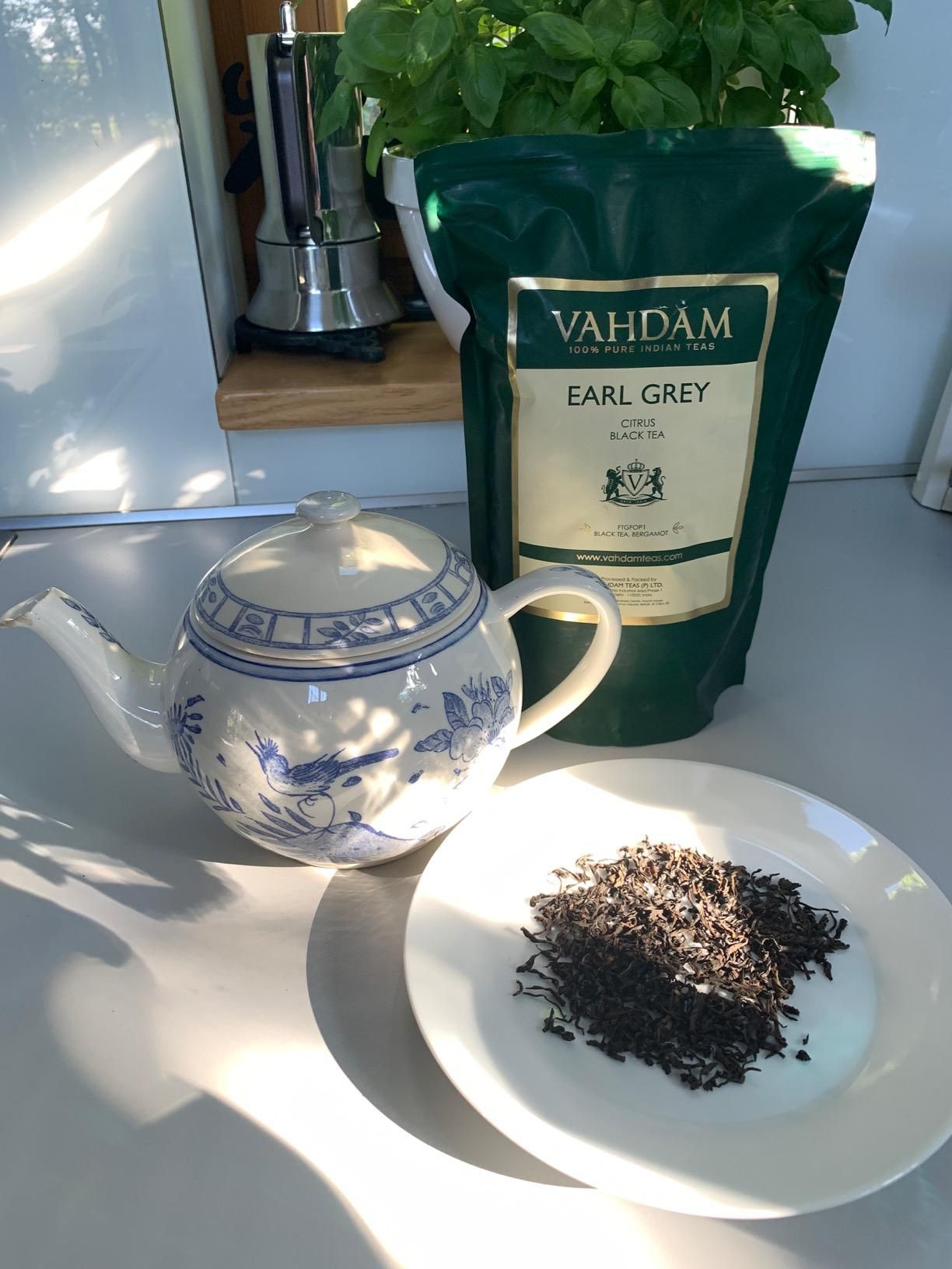 Earl Grey thé noir Vahdam - fraîcheur et qualité