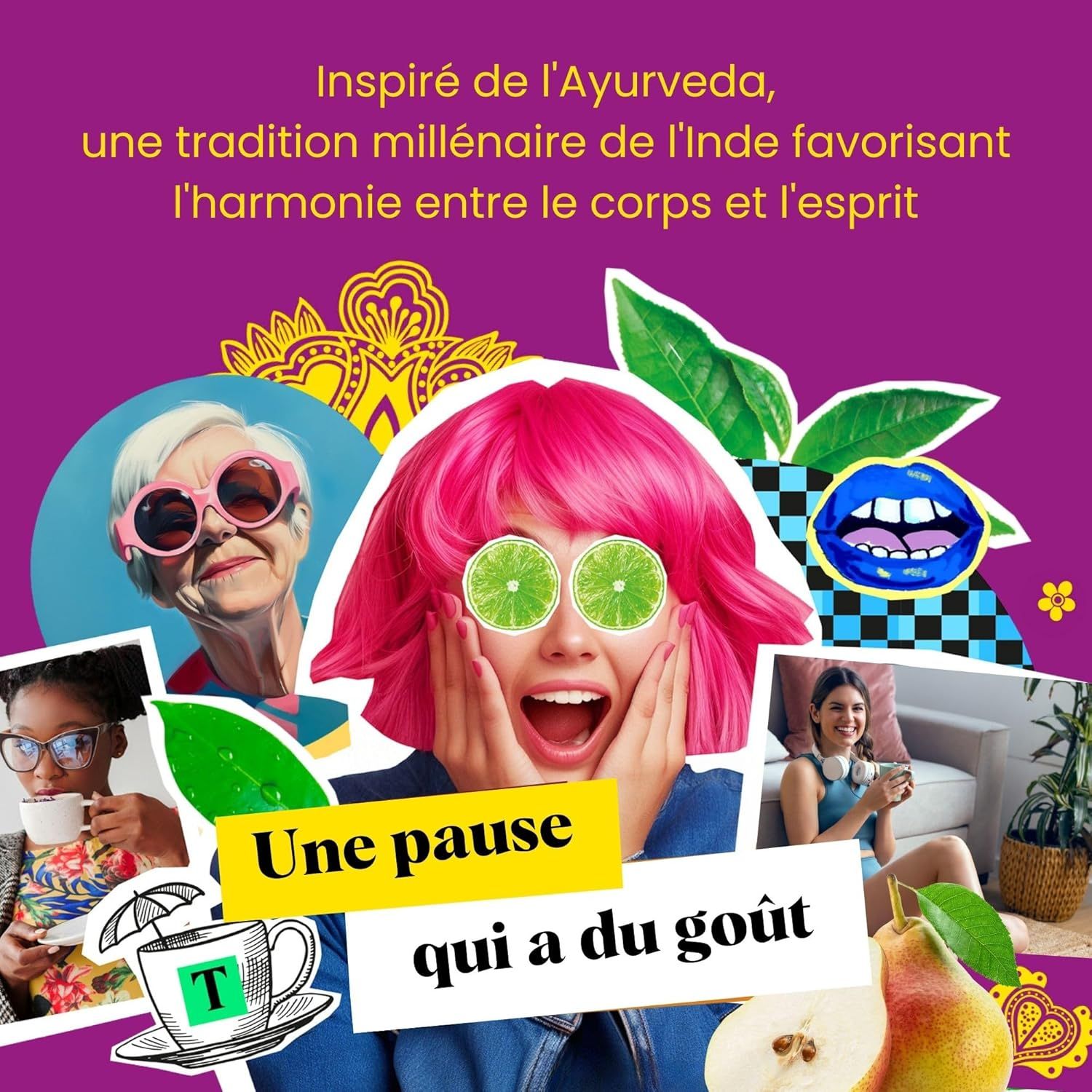 Tisane sans caféine miel vanille camomille - Celestial Seasonings