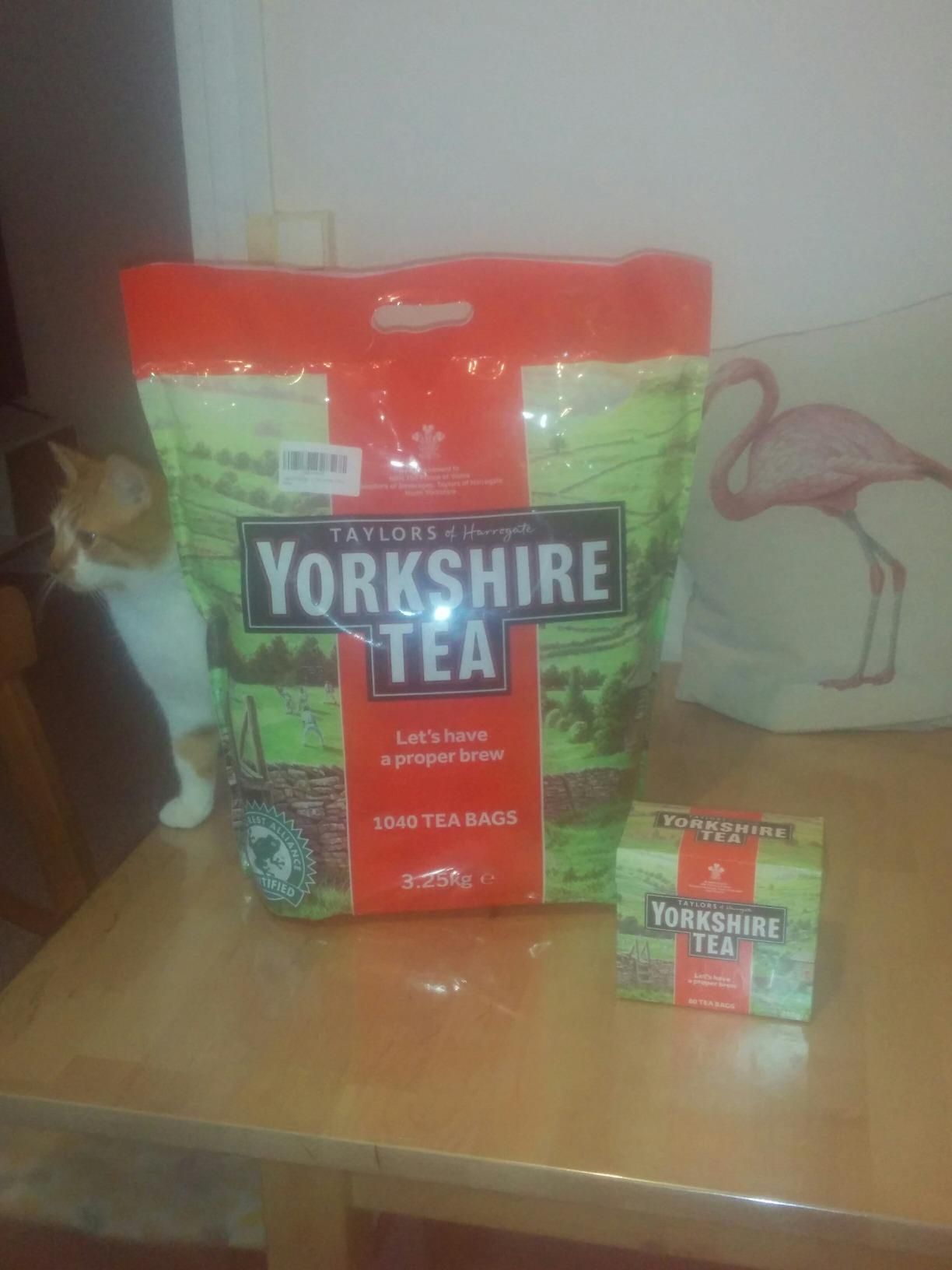 Thé anglais Yorkshire Tea corsé - 600 sachets