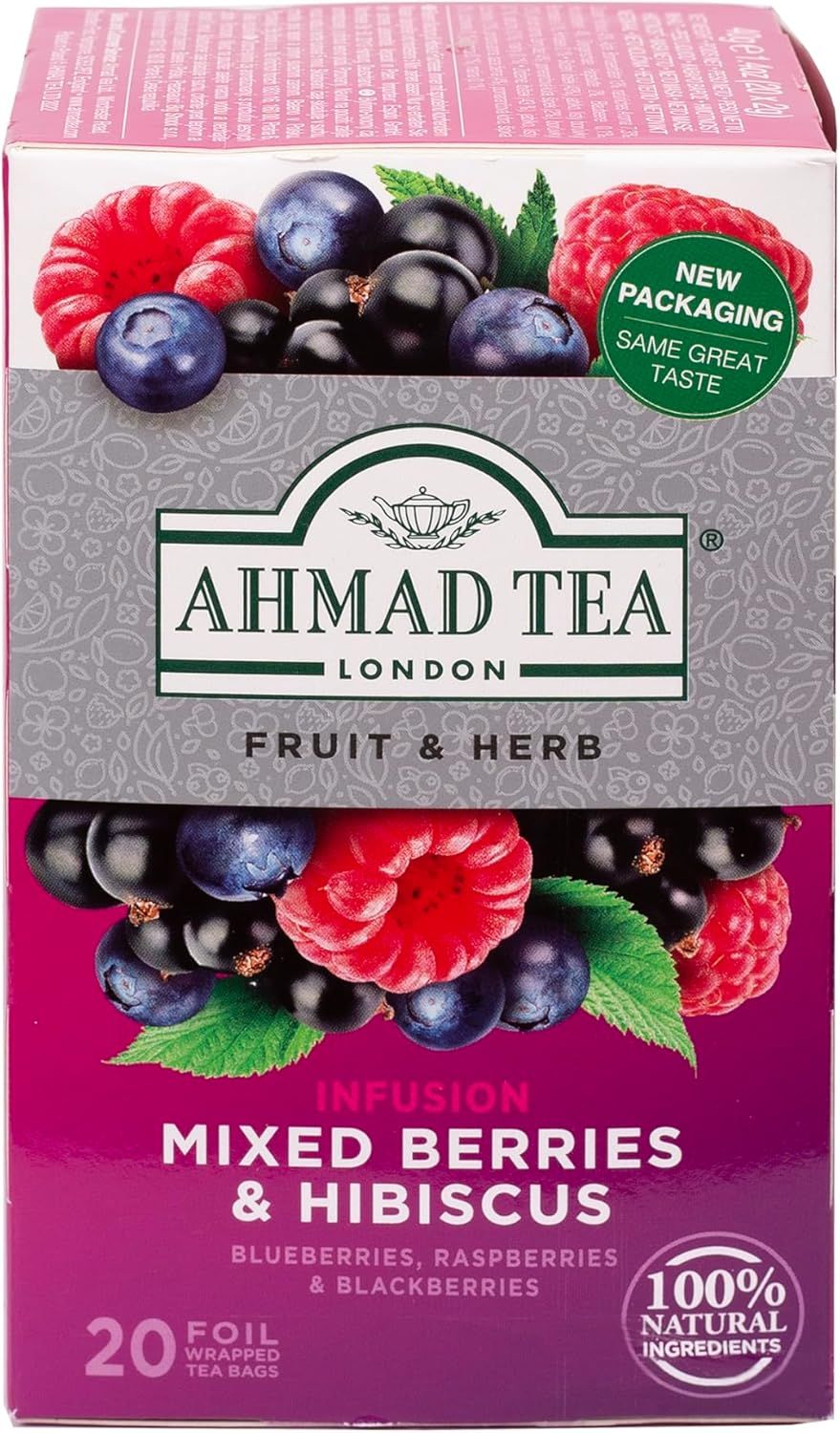 Thé Ahmad aux fruits rouges - 20 sachets