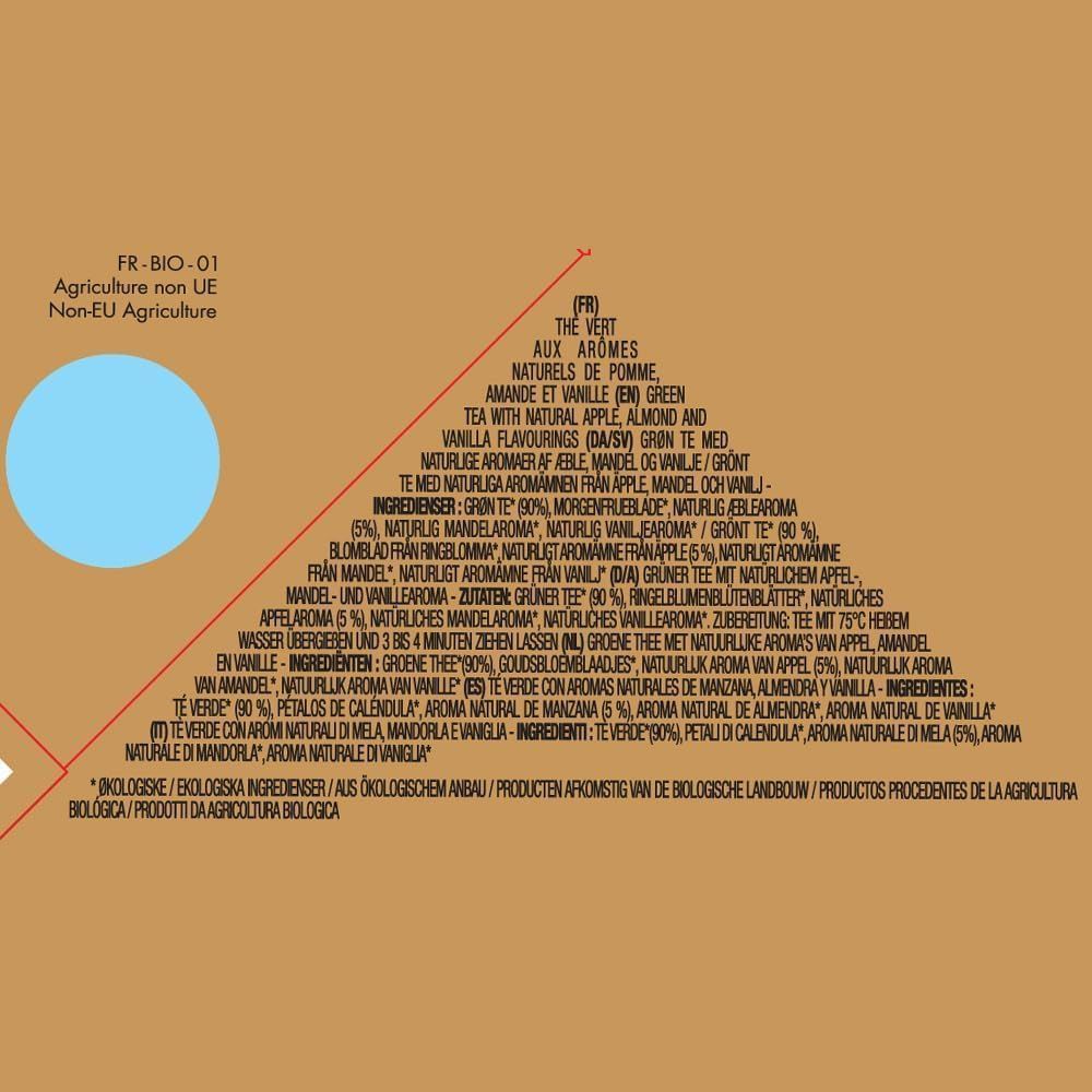 Filtres à thé en papier Les Jardins de Gaïa (100 unités)