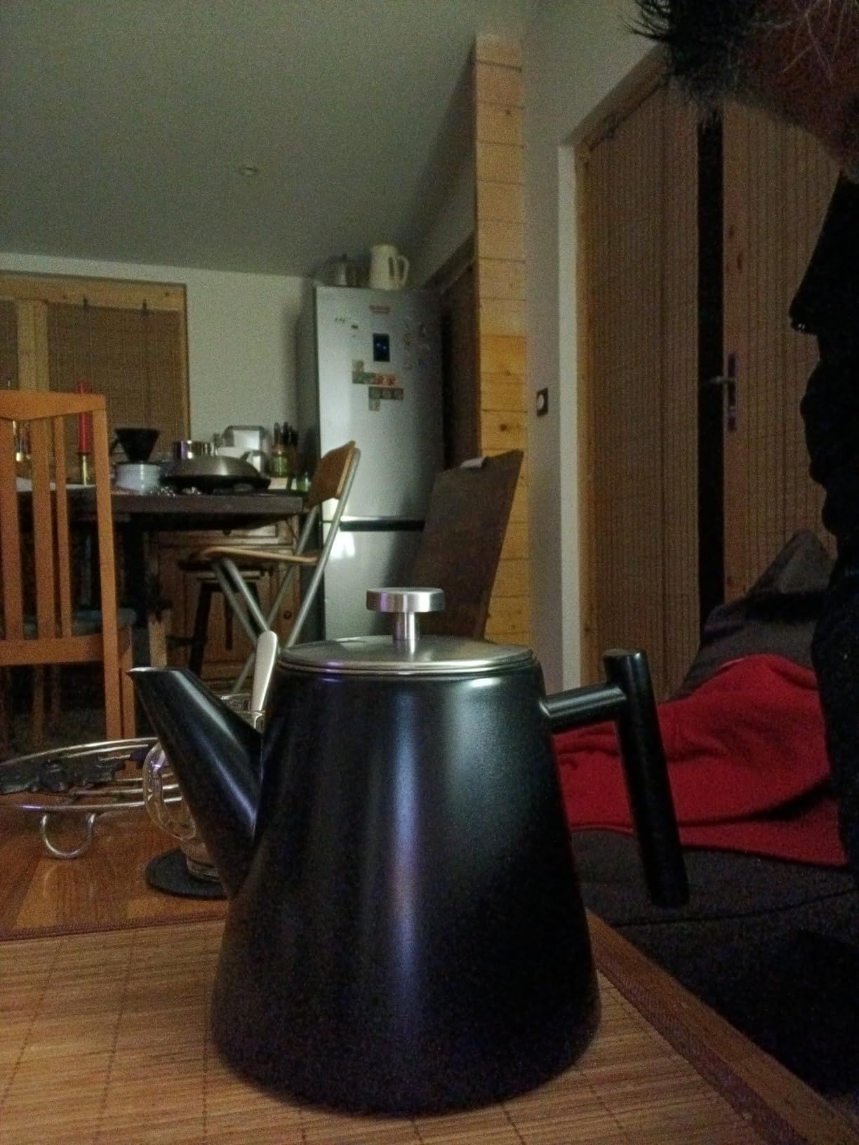 SILBERTHAL Théière avec Filtre Infuseur Amovible - Inox Double Paroi - 1 Litre - Garde la Chaleur