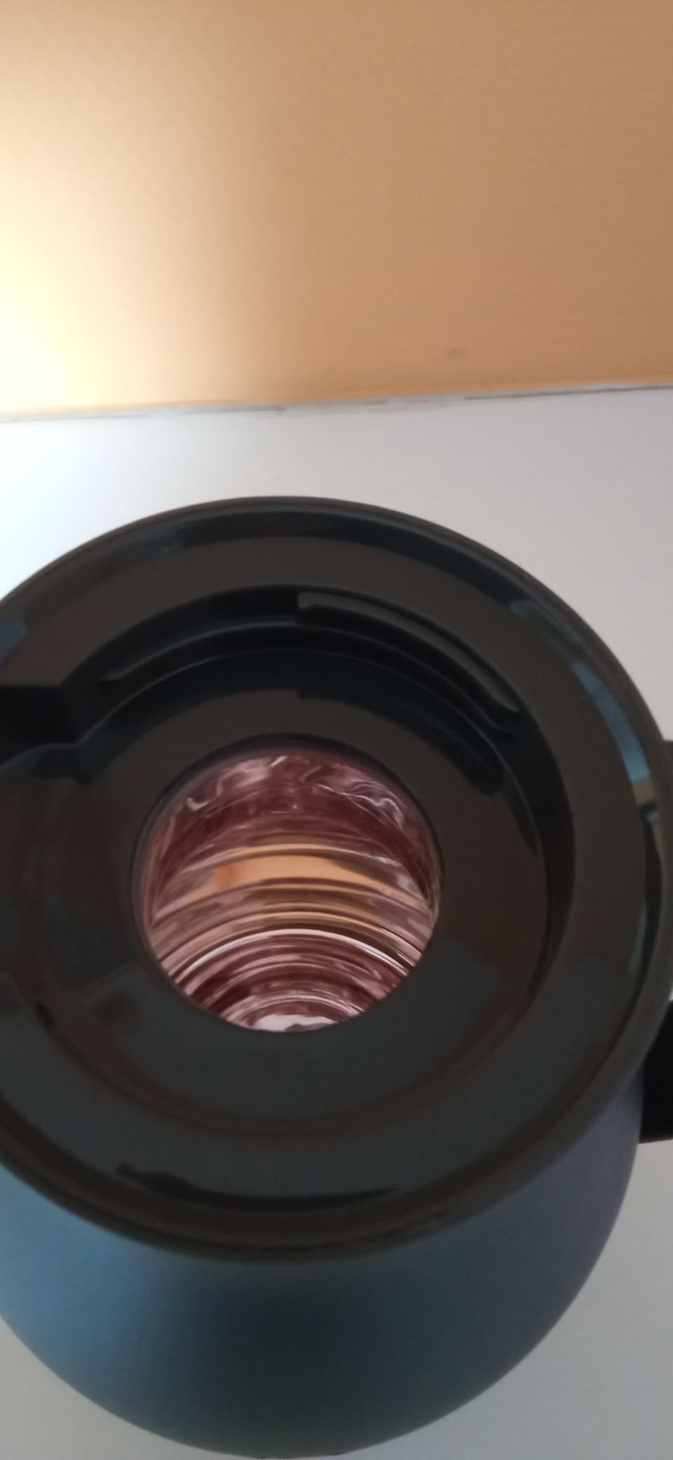 Lacor 62563 62563 Bouteille isotherme sans BPA avec double paroi et couche de verre à l'intérieur, Gris mat, 1'00 L, Polypropylène