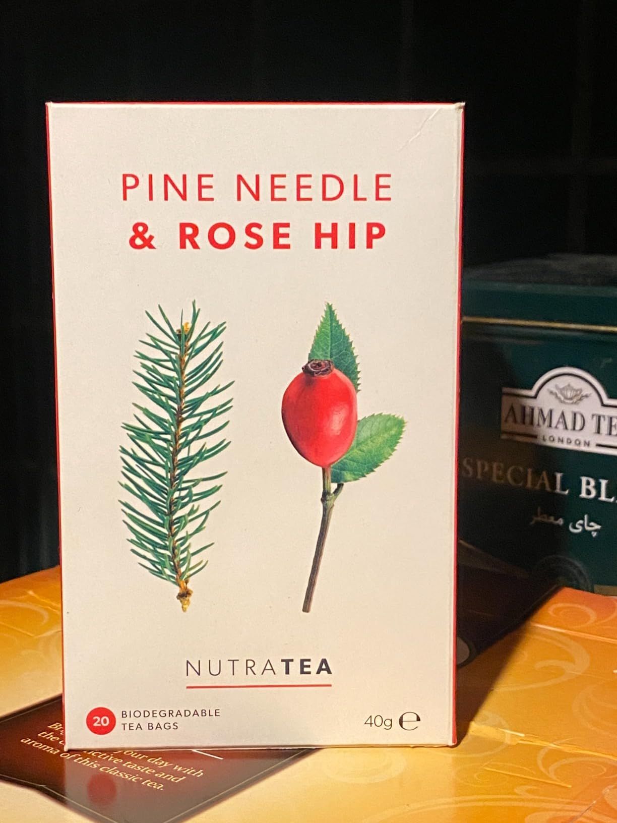 Thé aux aiguilles de pin et églantier - 120 sachets