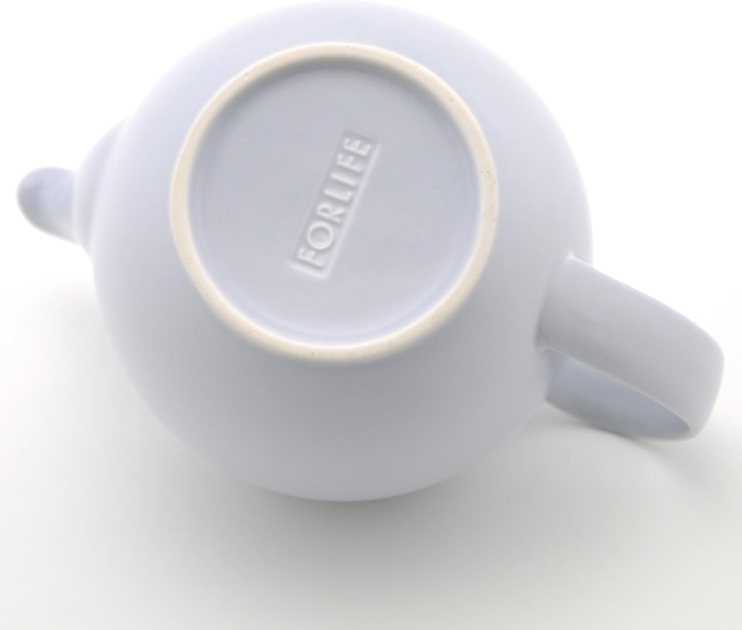 Forlife Théière avec infuseur à panier Citronnelle 414 ml, Céramique, Brume de lavande, 14 oz/414ml