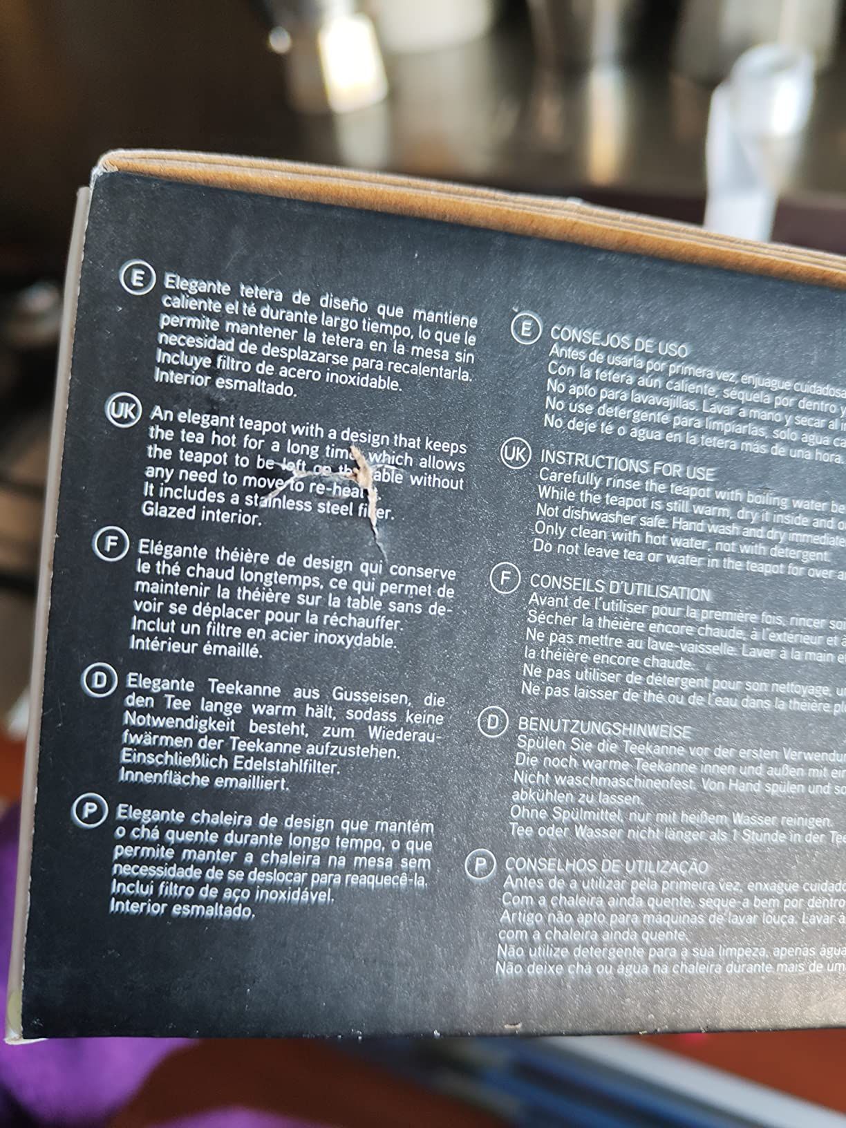 IBILI - Théière en Fonte Hanoï, 0,3 Litre, Intérieur Émaillé, Compatible avec Les Plaques à Induction