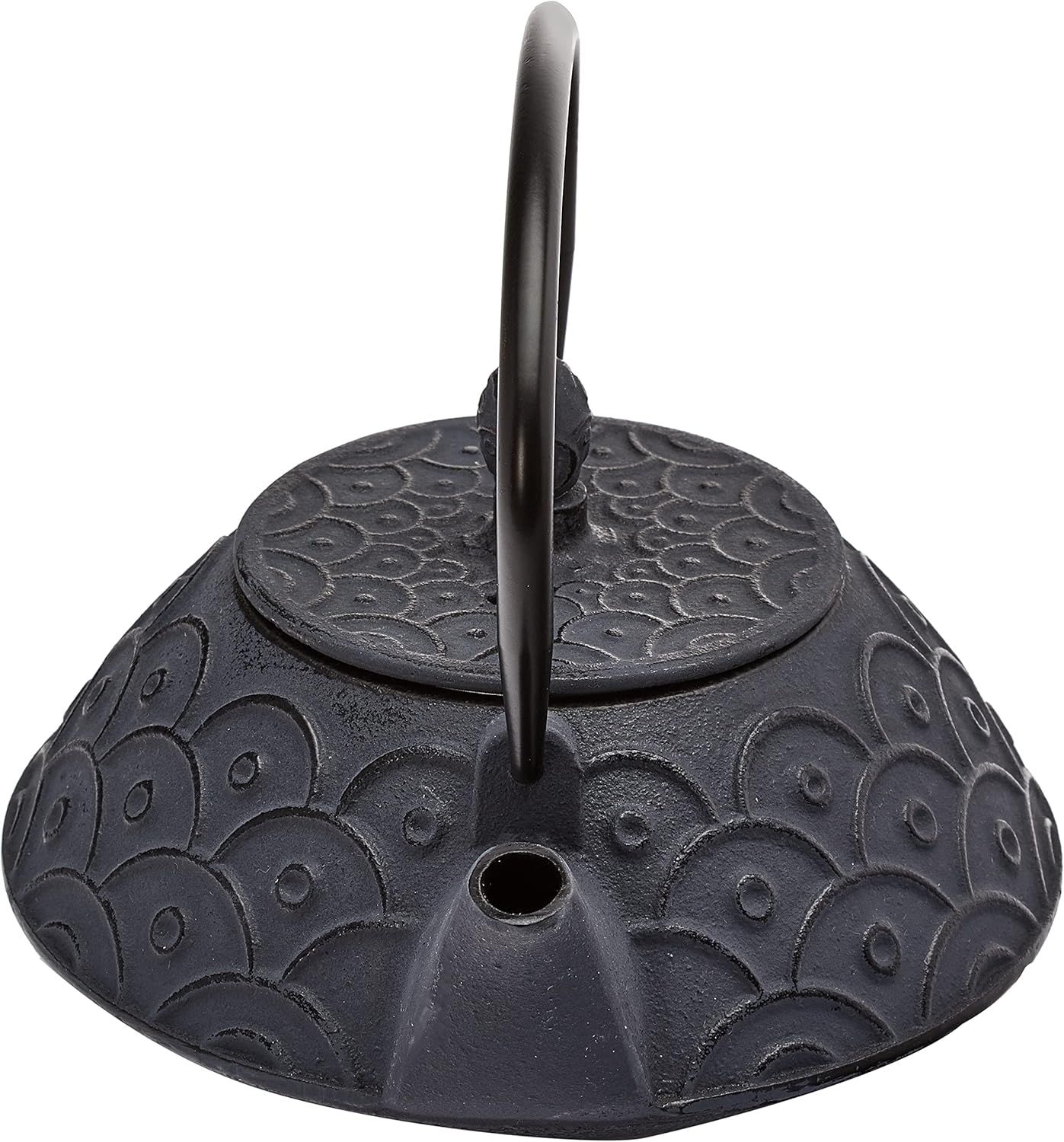 IBILI - Théière en Fonte Malaisie, 0,8 Litre, Intérieur Émaillé, Compatible avec Les Plaques à Induction