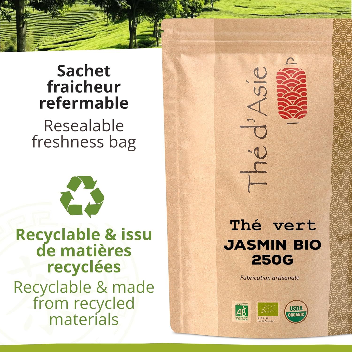 thé oolong bio alishan taïwanais tie guan yin