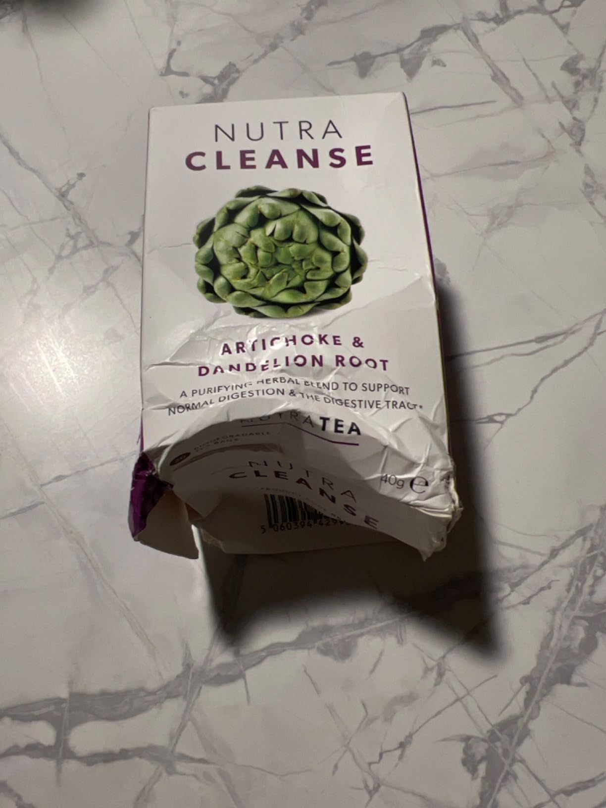 Thé détox NutraCleanse pour la constipation - 20 sachets