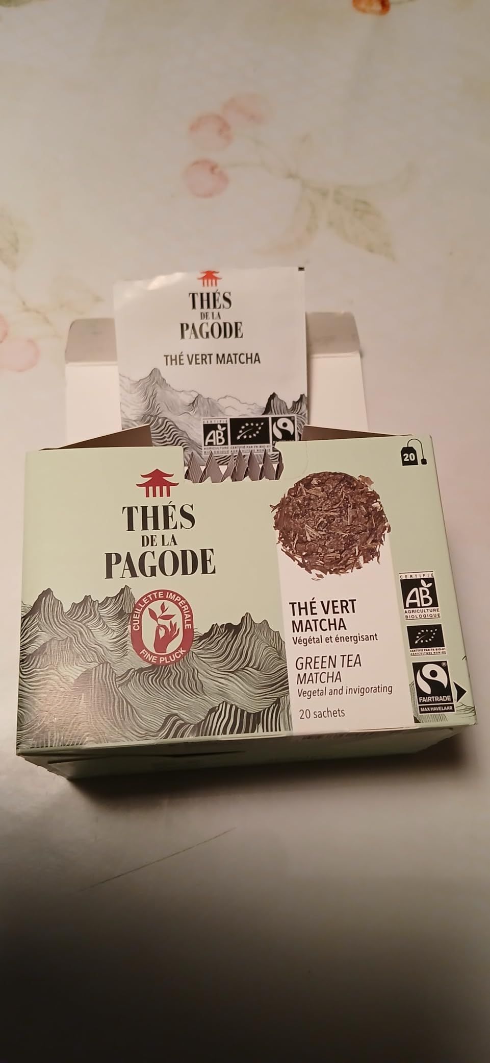 Thé vert bio au matcha - Thés de La Pagode