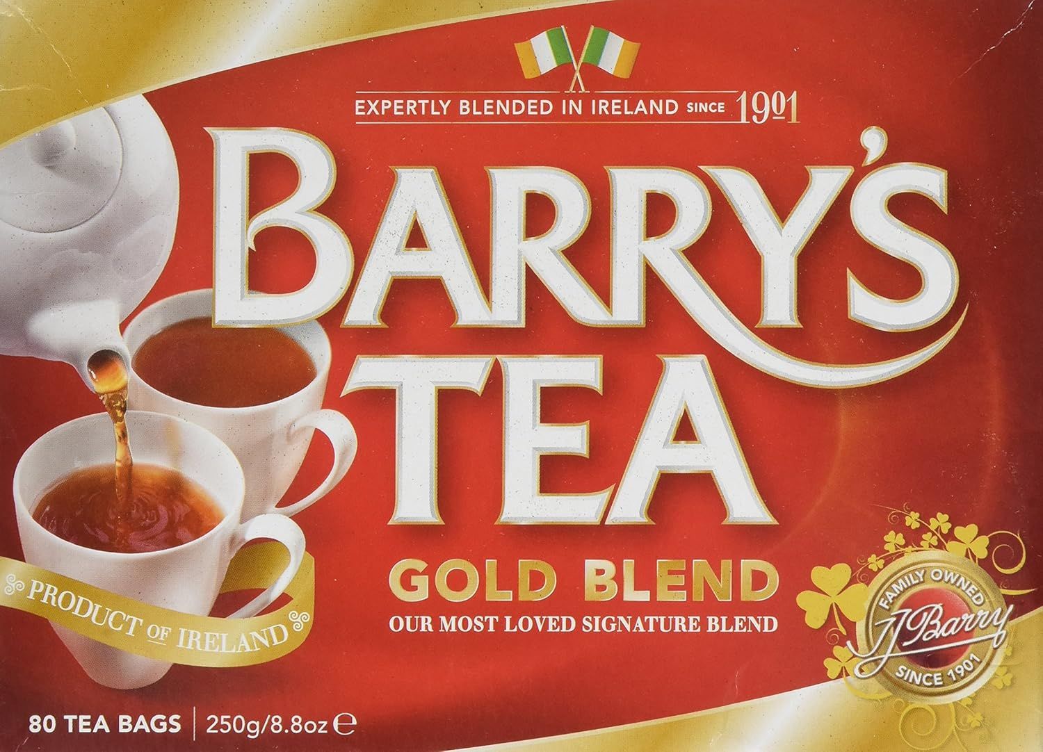 Barry's Tea : une marque irlandaise de thé qui a su se distinguer