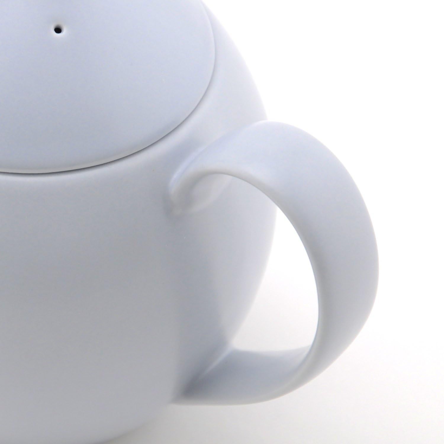 Forlife Théière avec infuseur à panier Citronnelle 414 ml, Céramique, Brume de lavande, 14 oz/414ml