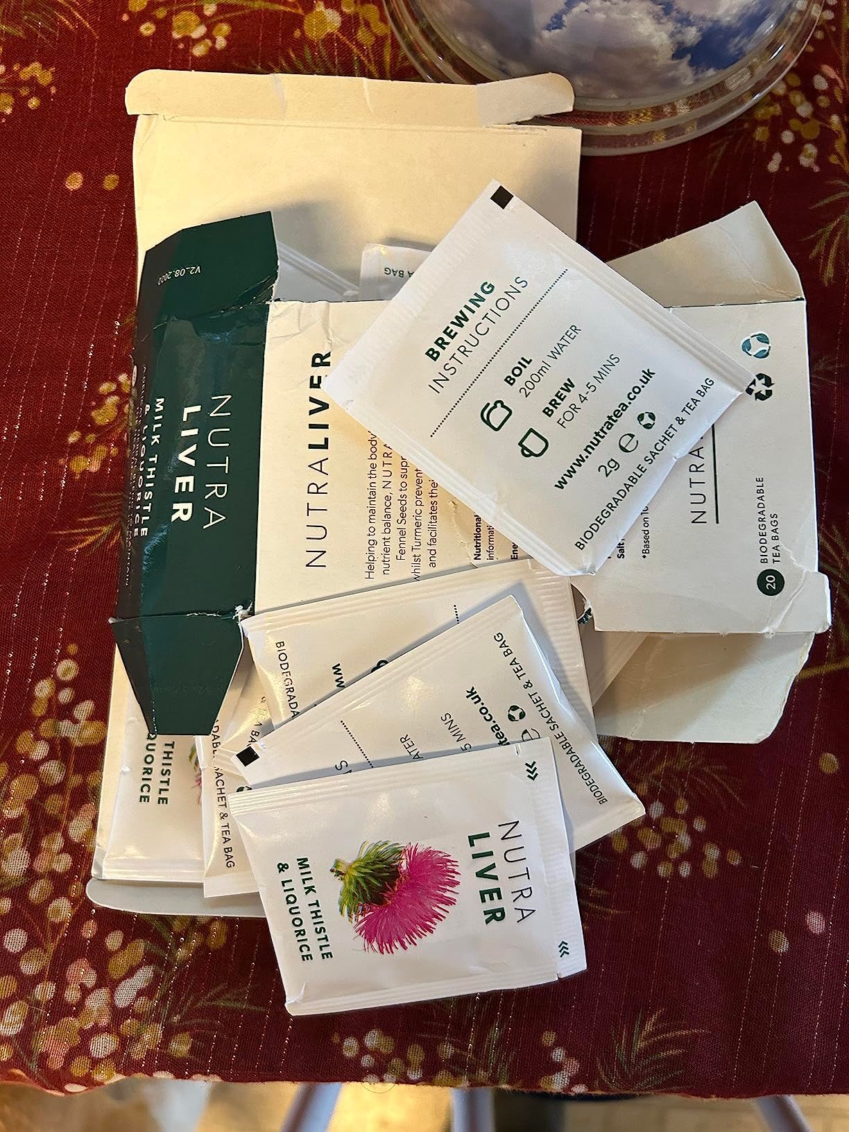 Thé pour la glycémie NutraGlycemia - 20 sachets