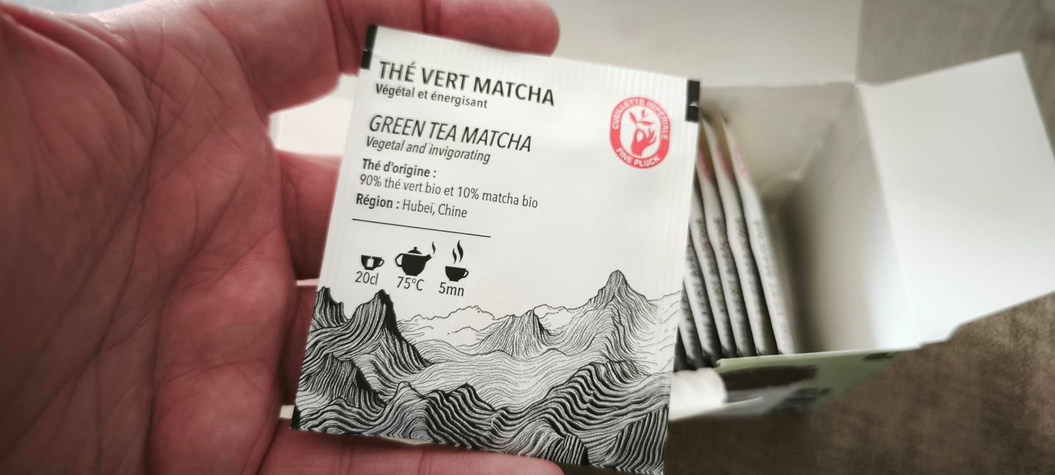 Thé vert bio au matcha - Thés de La Pagode