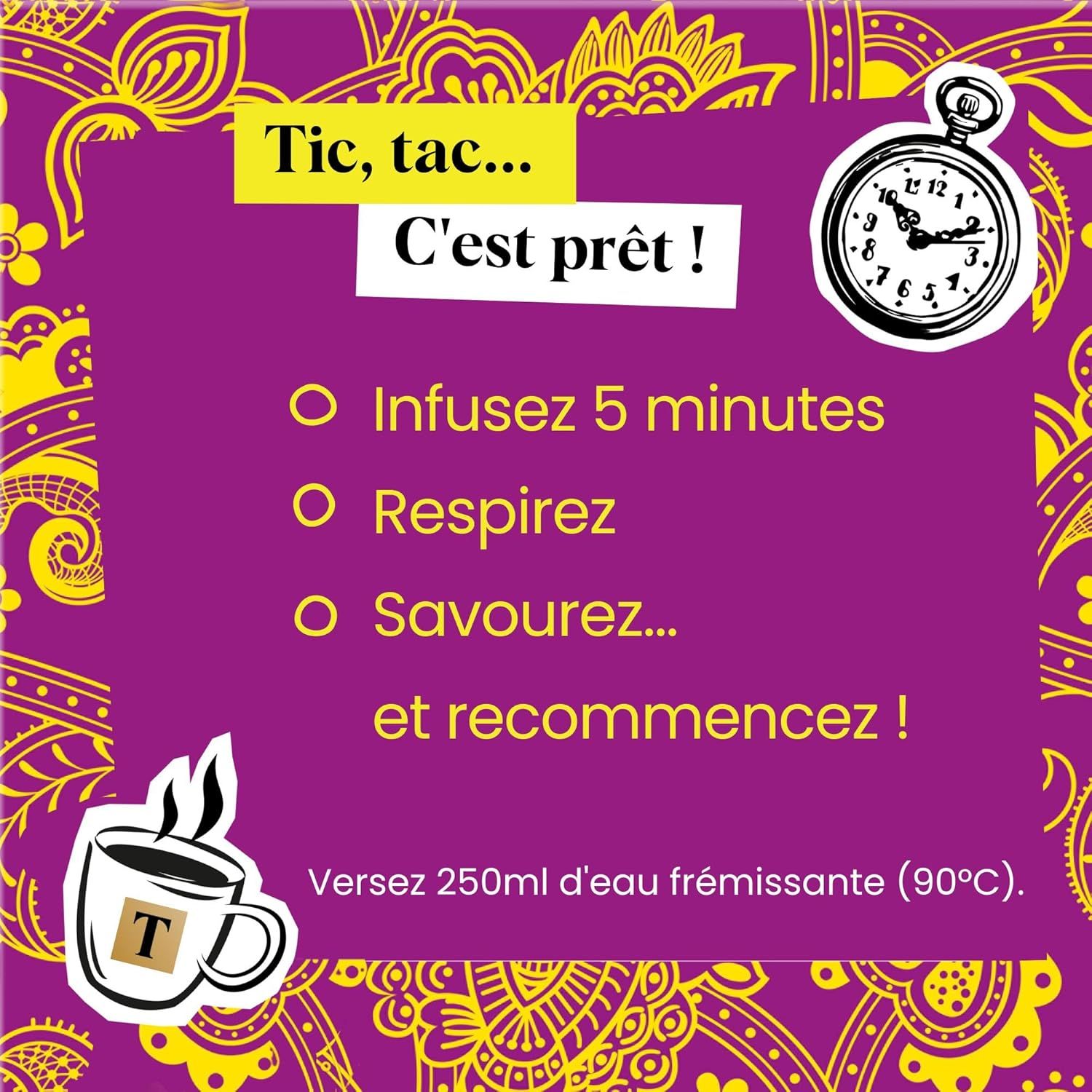 Tisane sans caféine miel vanille camomille - Celestial Seasonings
