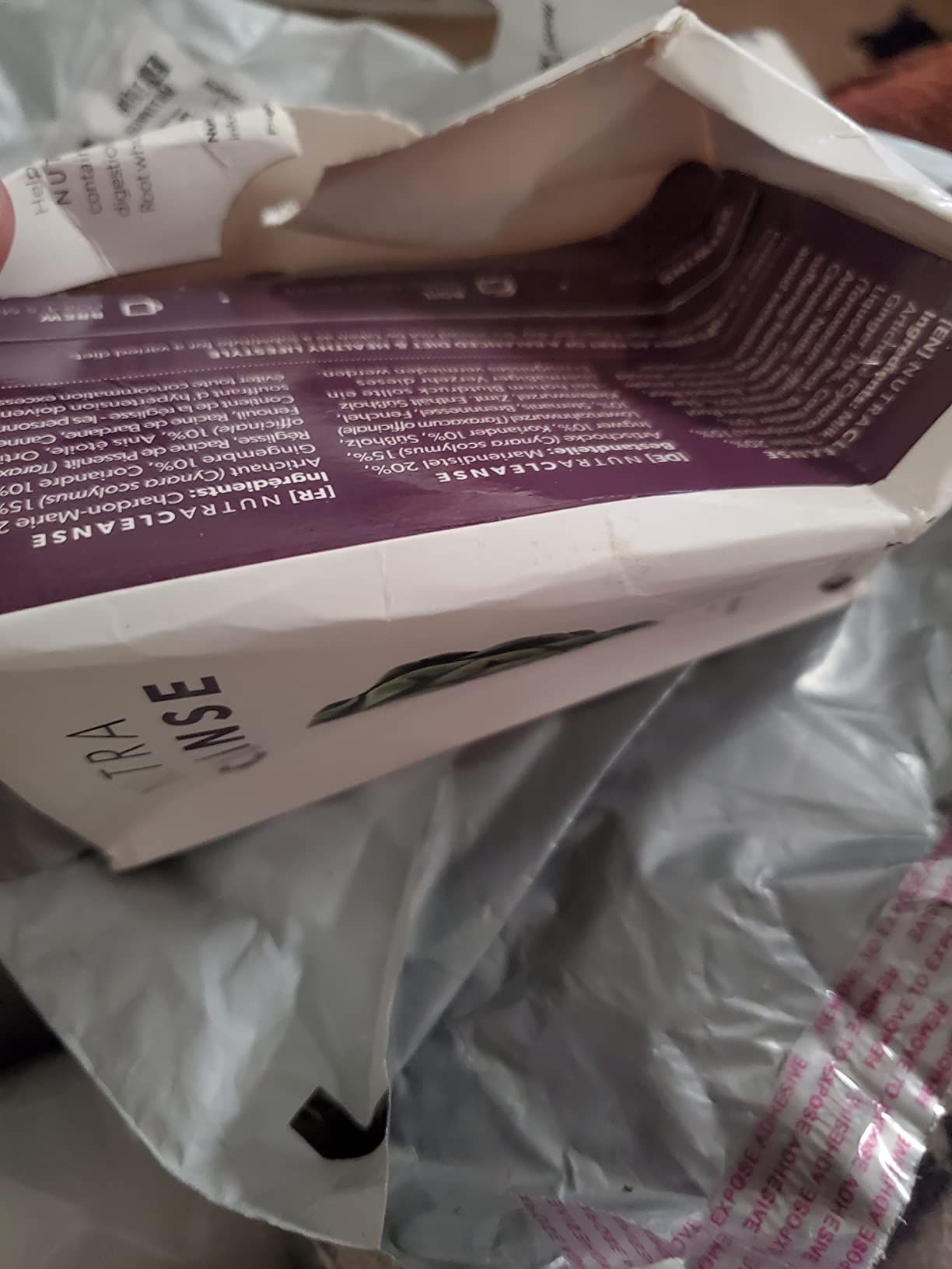 Thé détox NutraCleanse pour la constipation - 20 sachets