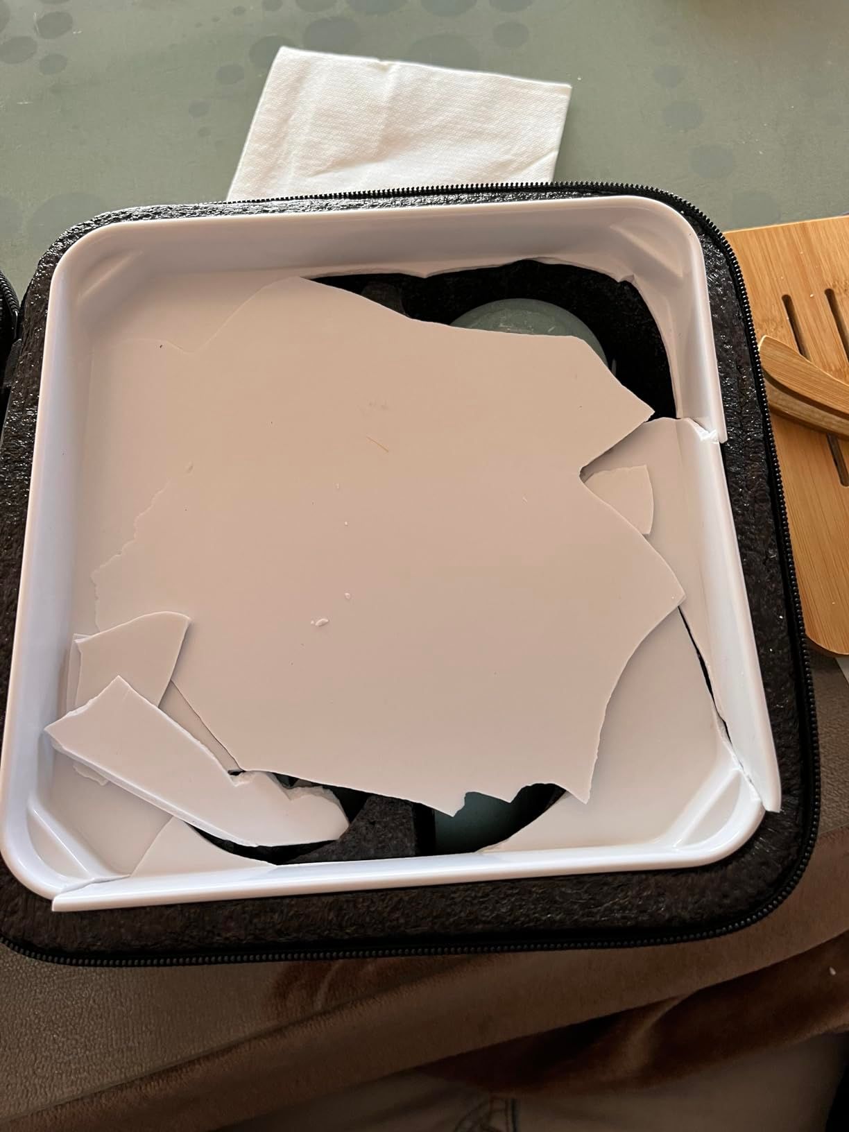 fanquare Portable Kungfu Service à Thé Japonais,Service à thé Zisha Kung Fu aux Fleurs de Cerisier pour Adultes, Une Théière, 4 Tasses à Thé,1 Boîte à Thé et Sac de Voyage