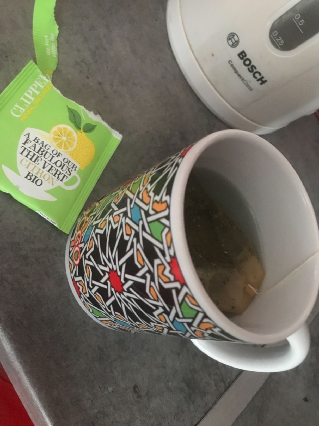 Thé vert bio citron Clipper - 50 sachets