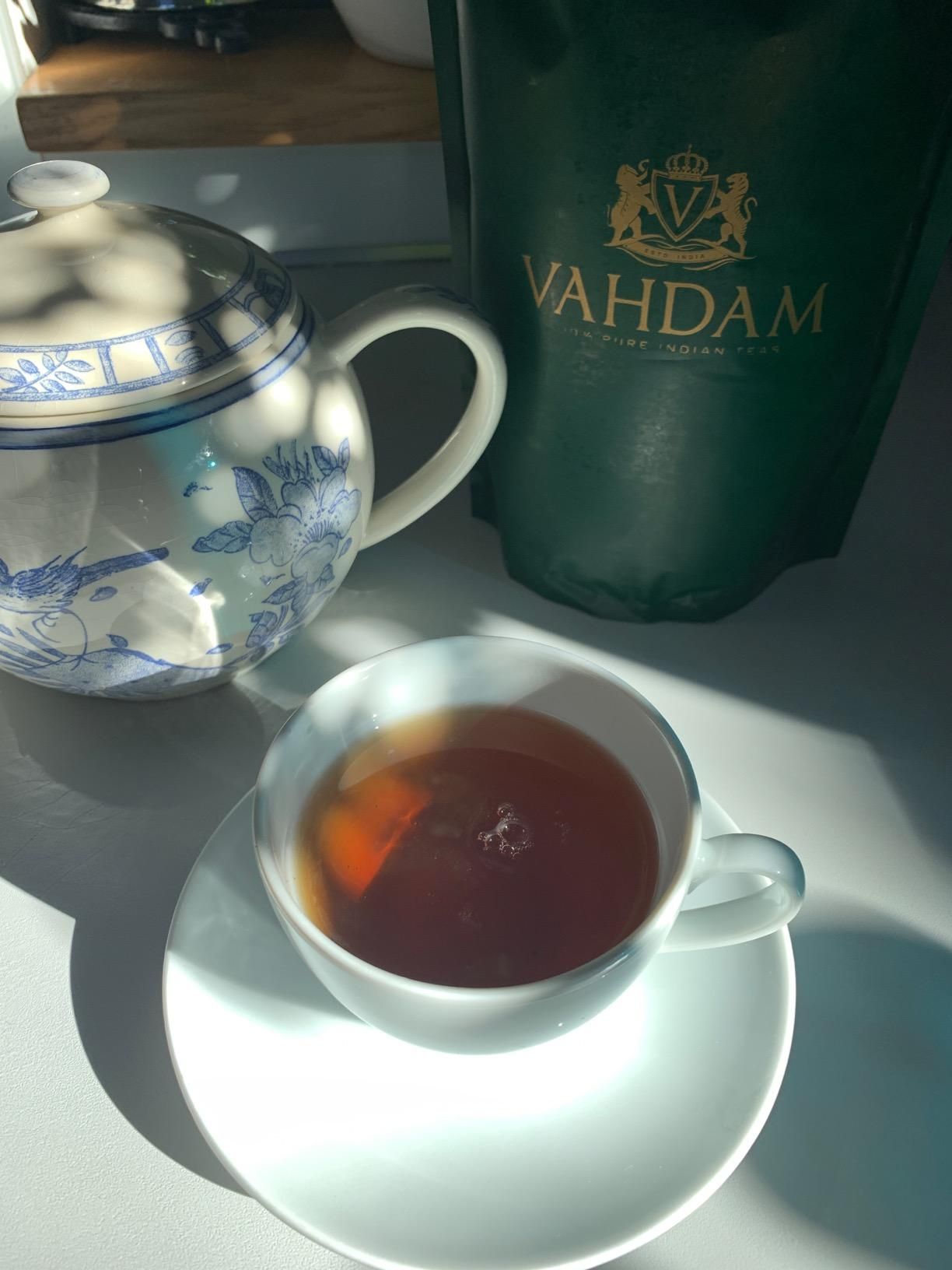Earl Grey thé noir Vahdam - fraîcheur et qualité