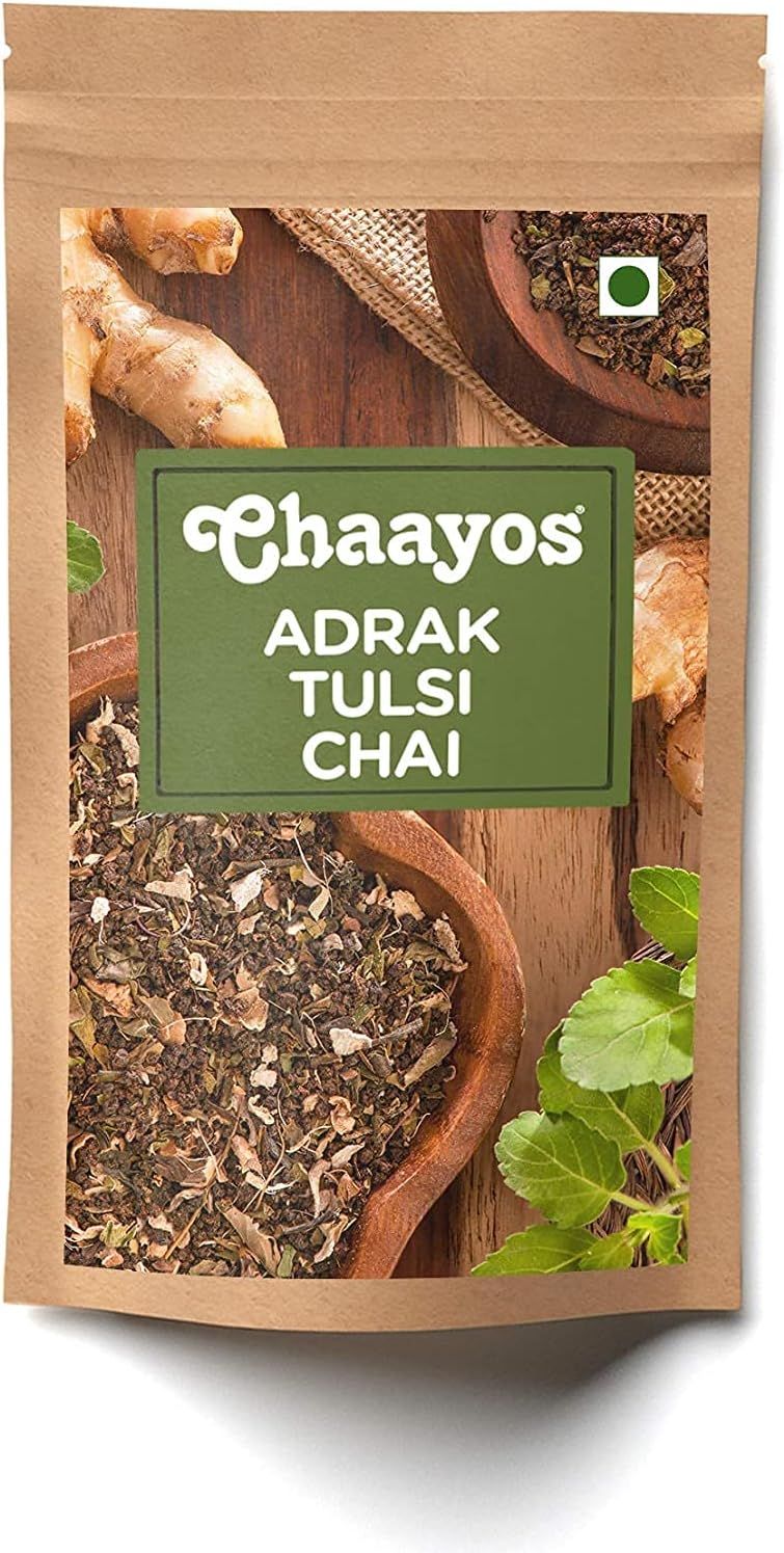 Thé Chaayos adrak tulsi - infusion immunité 200g