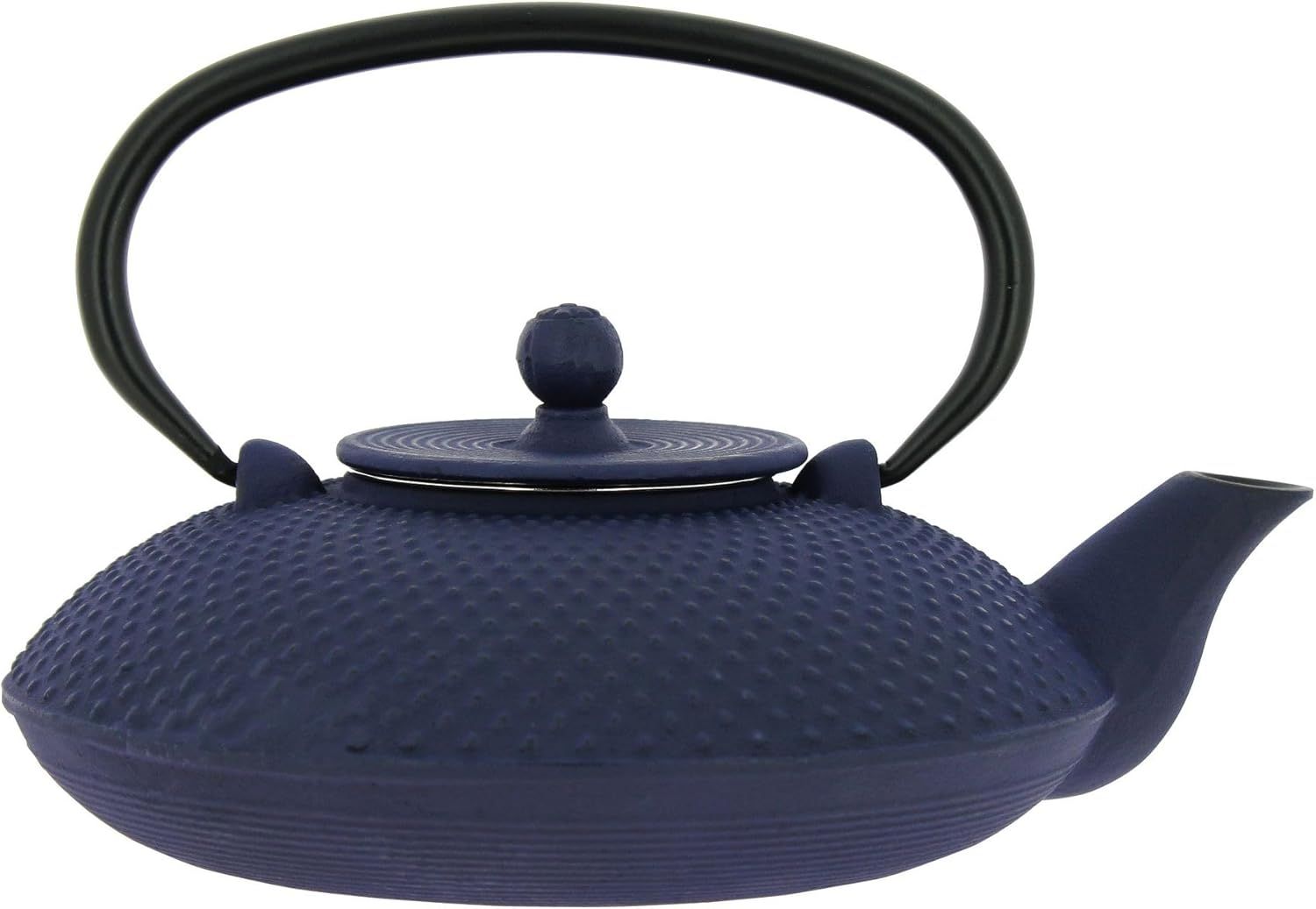 NOVASTYL - Théière en fonte Fuji bleue - 0,8L - Inspiré de l'art japonais - 7321629