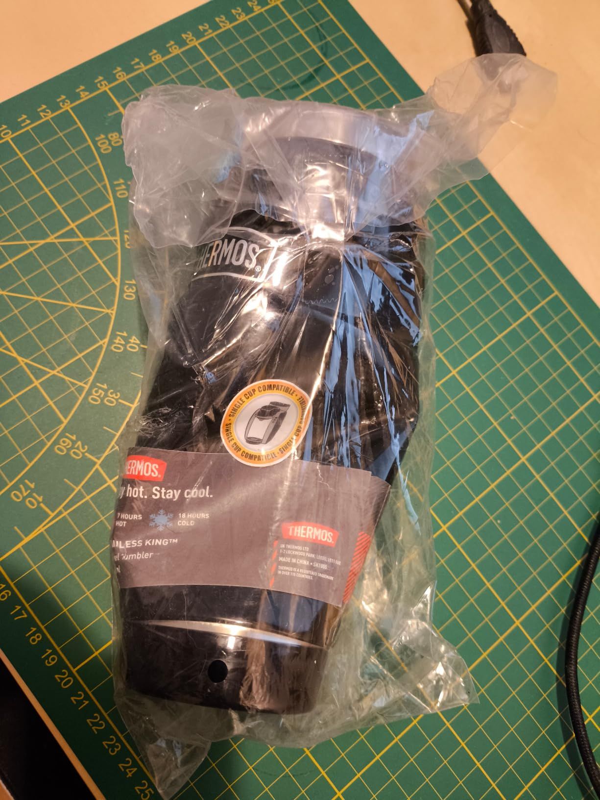 Thermos 123146T King Tumbler Mug Inox Bleu