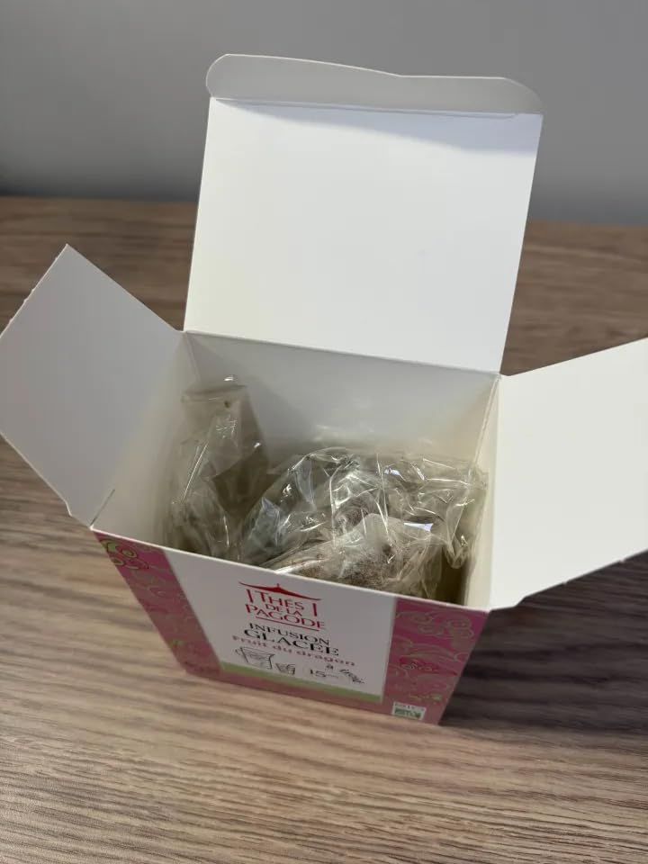 infusion glacée bio pêche sans sucre ajouté thés de la pagode