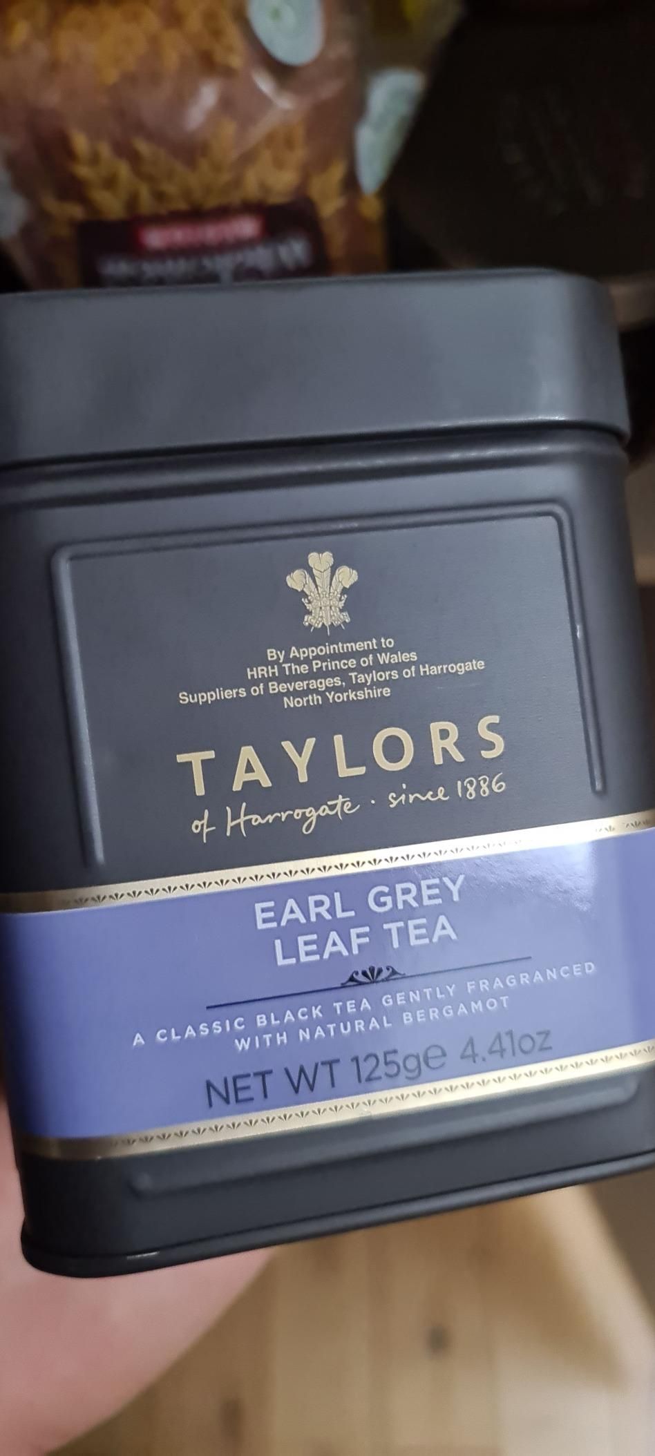 Thé earl grey en vrac Taylors of Harrogate