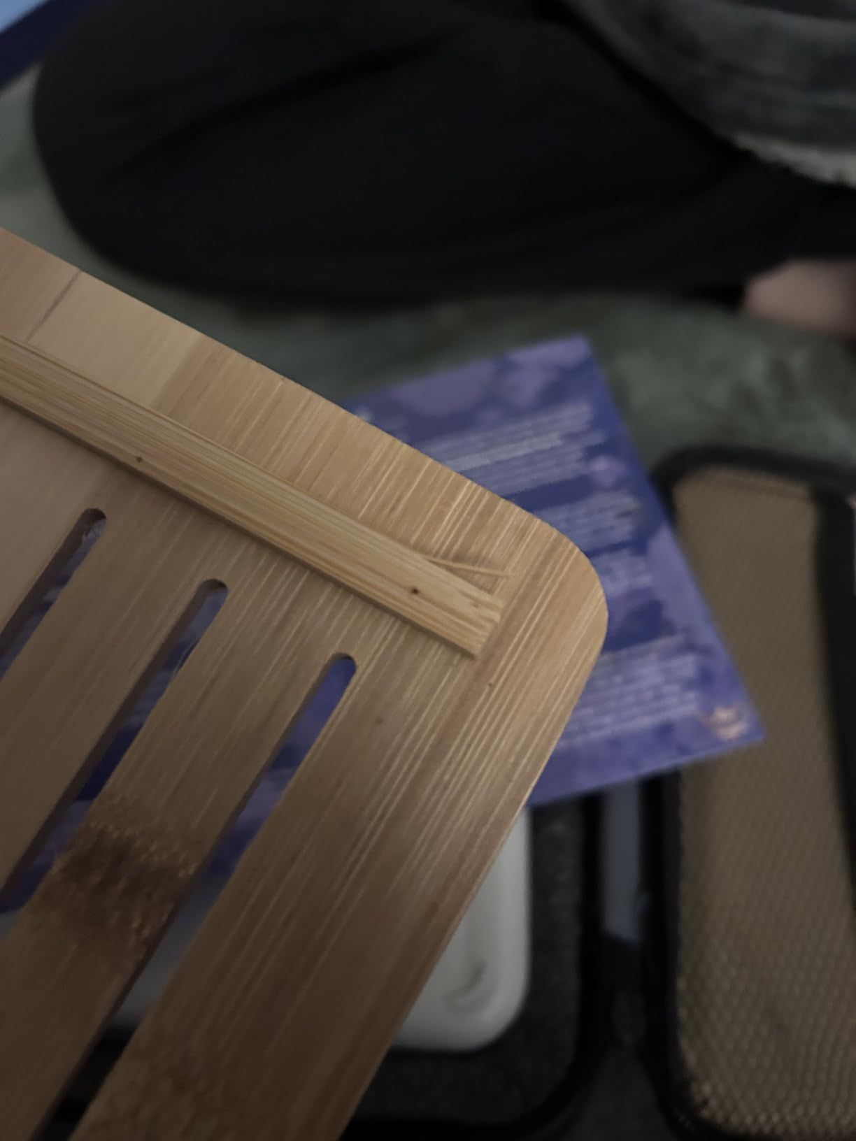 fanquare Service à Thé Vert Japonais pour Adultes, Ensembles de Thé Chinois en Céramique, Service à Thé Portable Kung Fu avec Plateau en Bambou