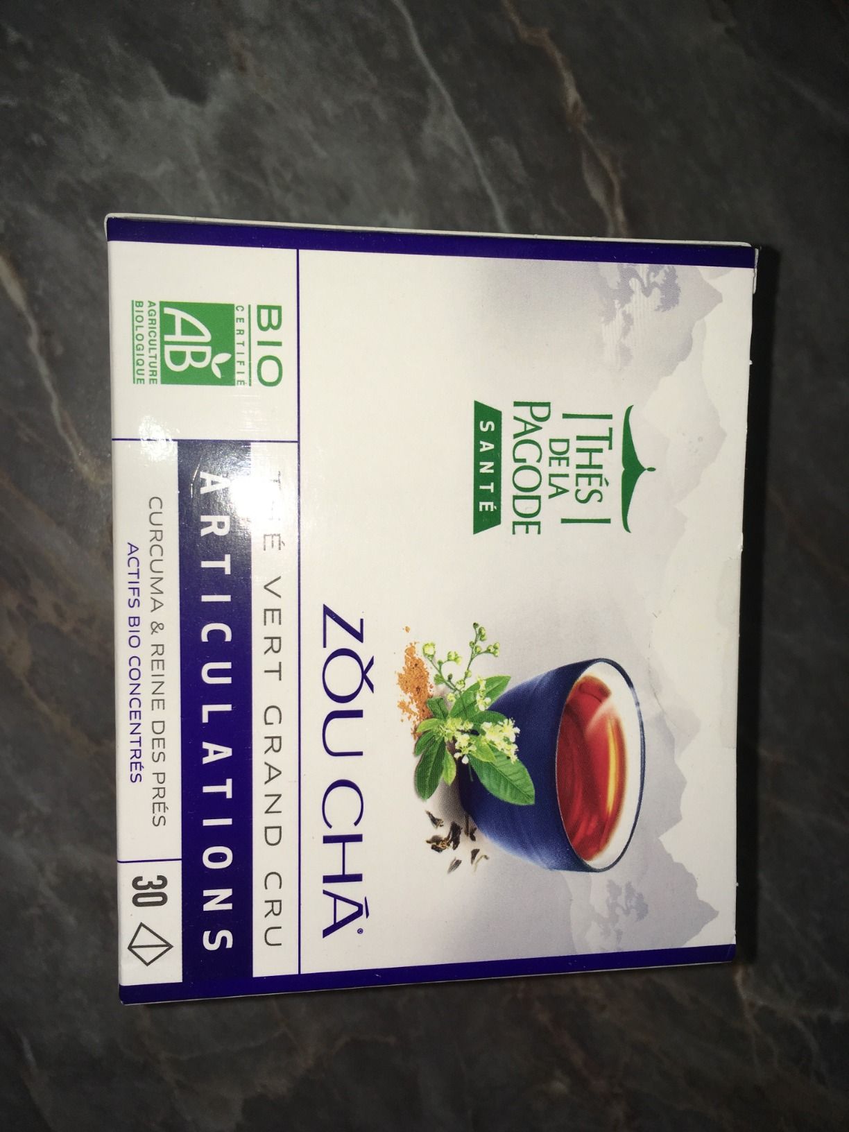 Thé vert bio Zou Chá pour le confort articulaire