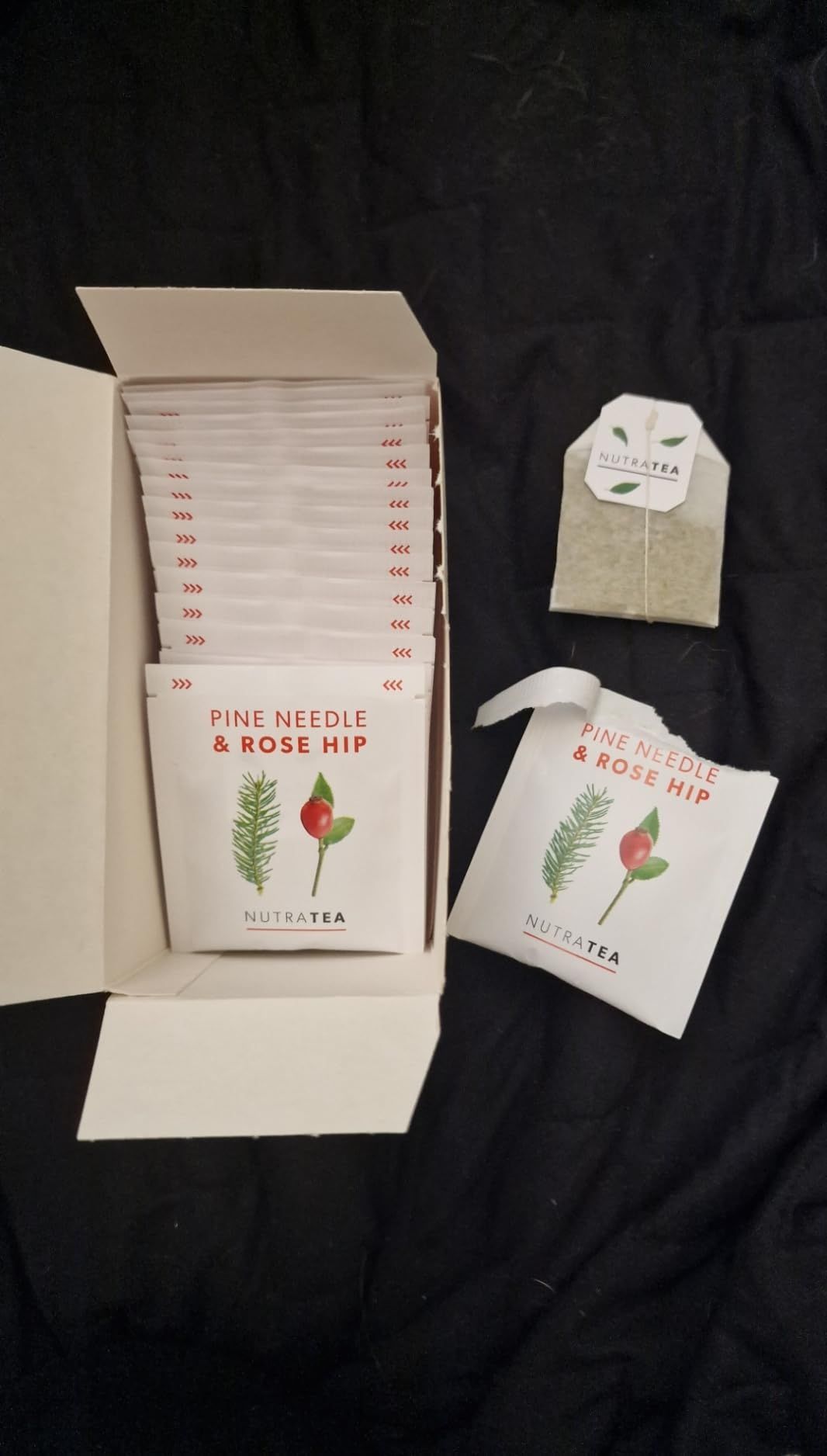 Thé aux aiguilles de pin et églantier - 120 sachets