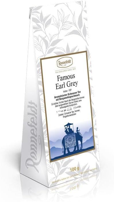 Thé noir Earl Grey aromatisé Ronnefeldt