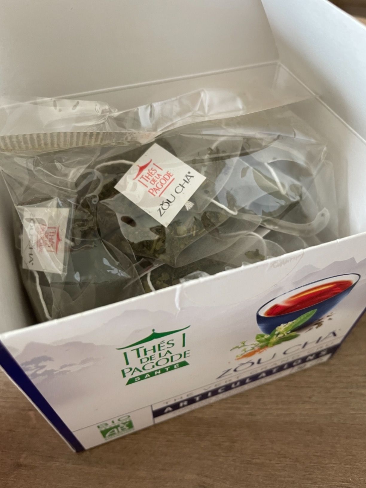 Thé vert bio Zou Chá pour le confort articulaire