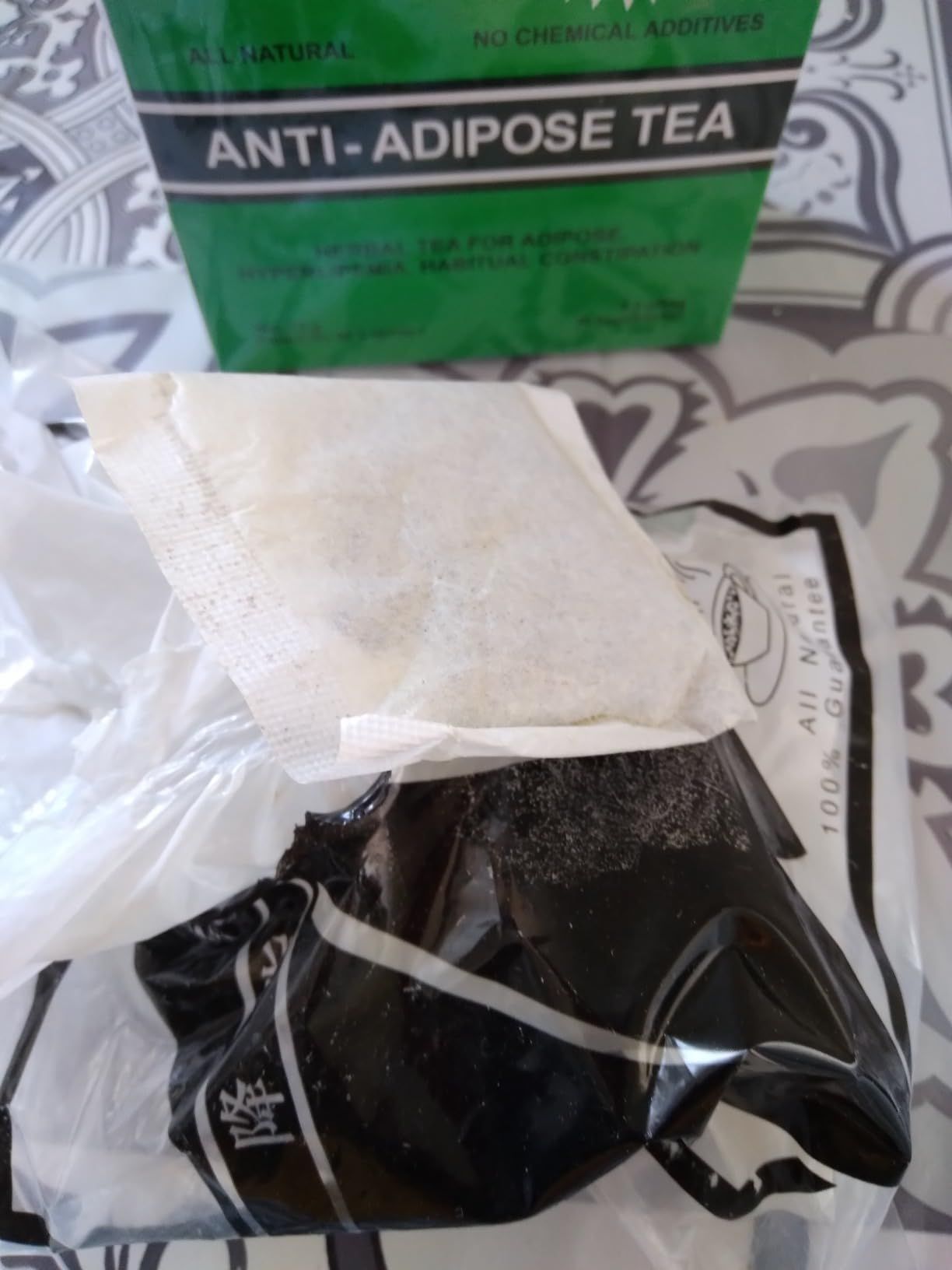 Thé détoxifiant anti-adipeux pour perte de poids Brahma Tea