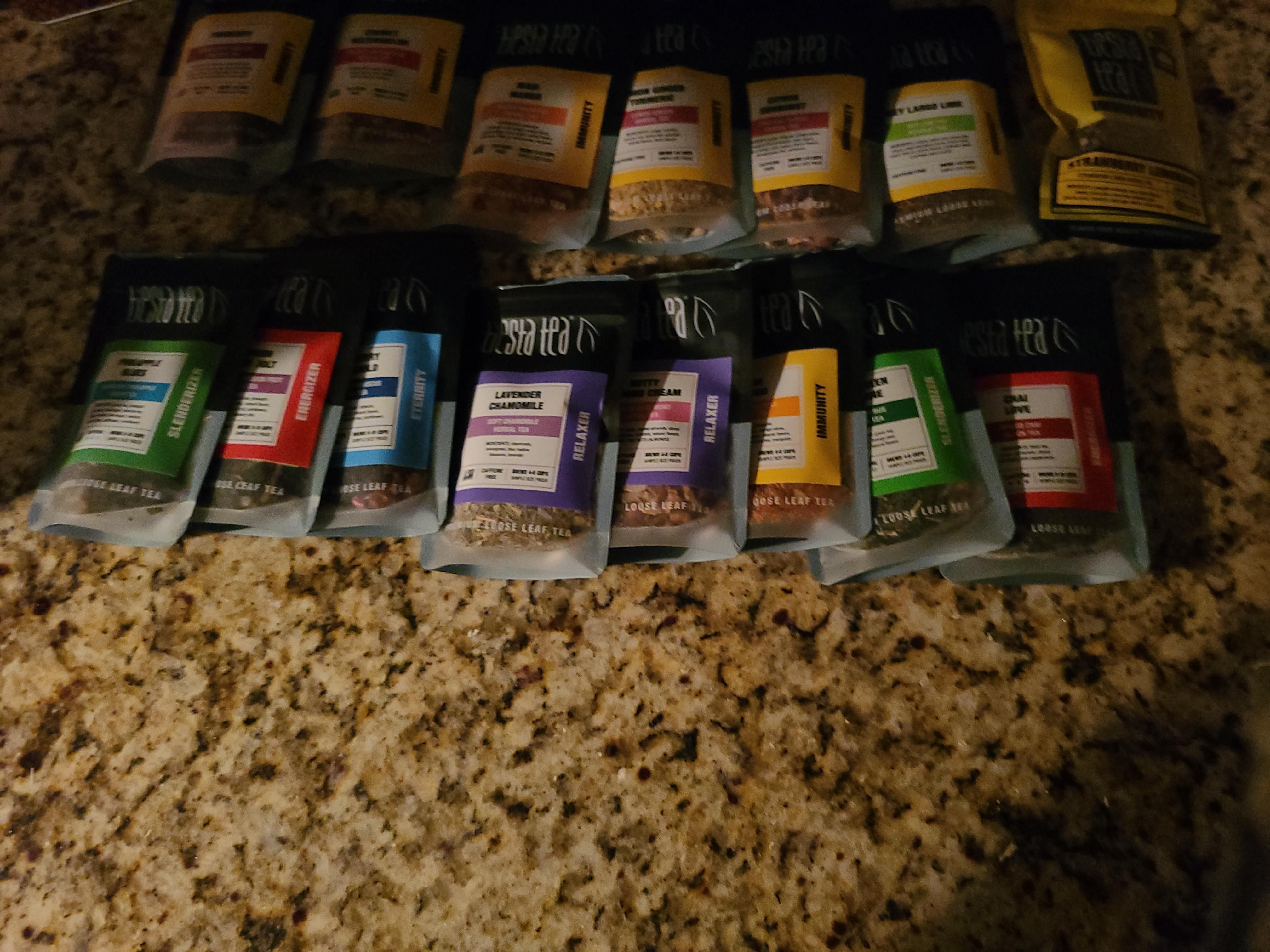 Thé détox aux agrumes Tiesta Tea en feuilles vrac