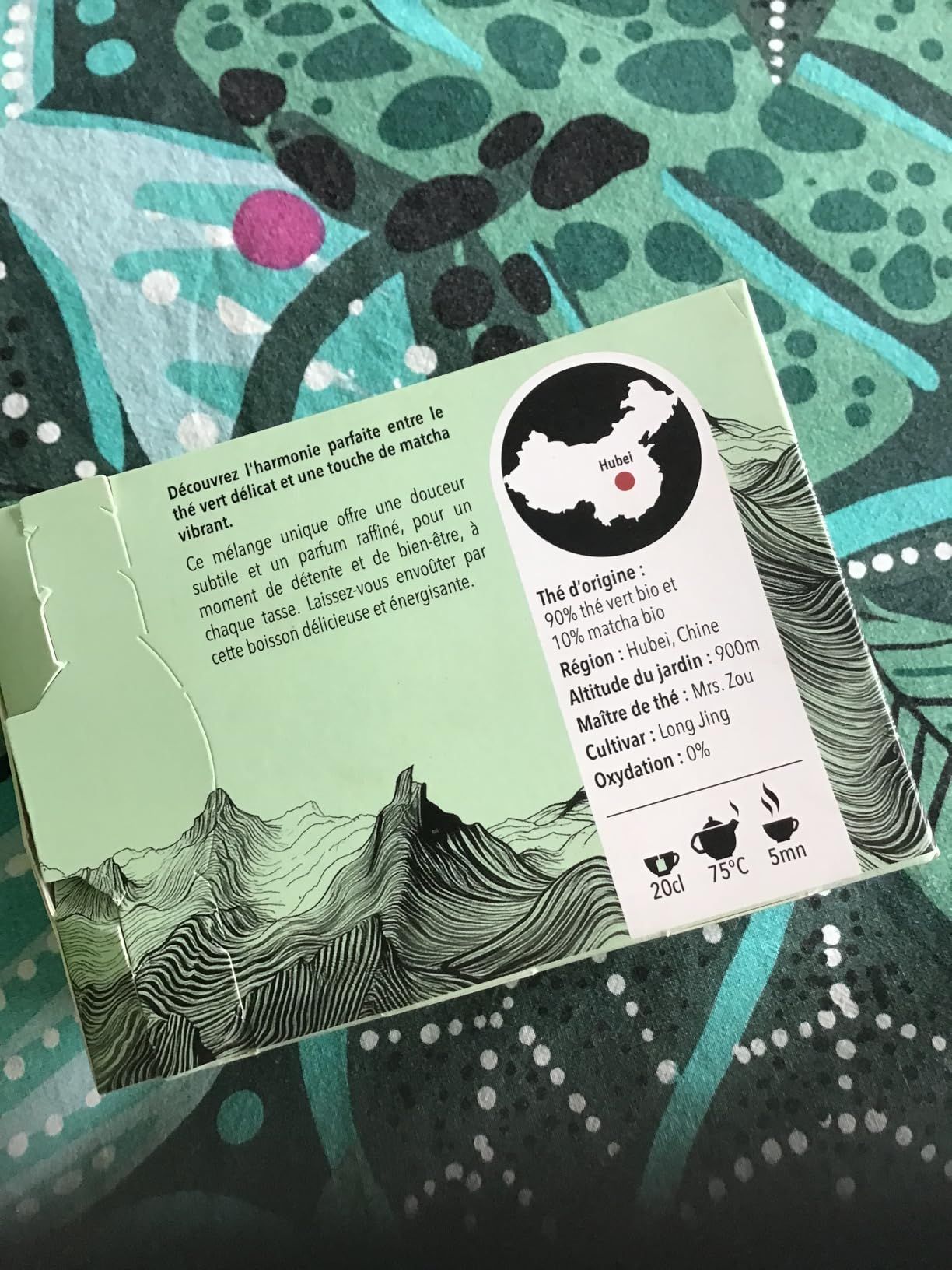 Thé vert bio au matcha - Thés de La Pagode