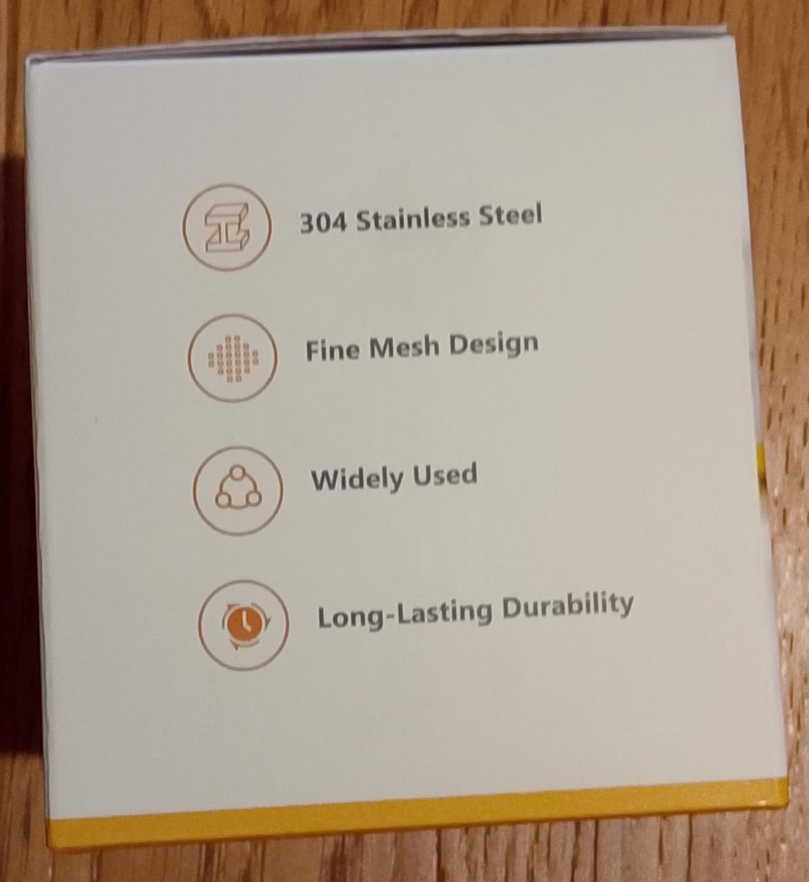 Grande Infuseur Thé, Filtre à Thé Avec Chaîne Rallongée et Crochet en S, Filtre Thé et Passoire à épices Acier Inoxydable 304, Filtre a The Mailles Fines pour Feuilles de Thé, les épices