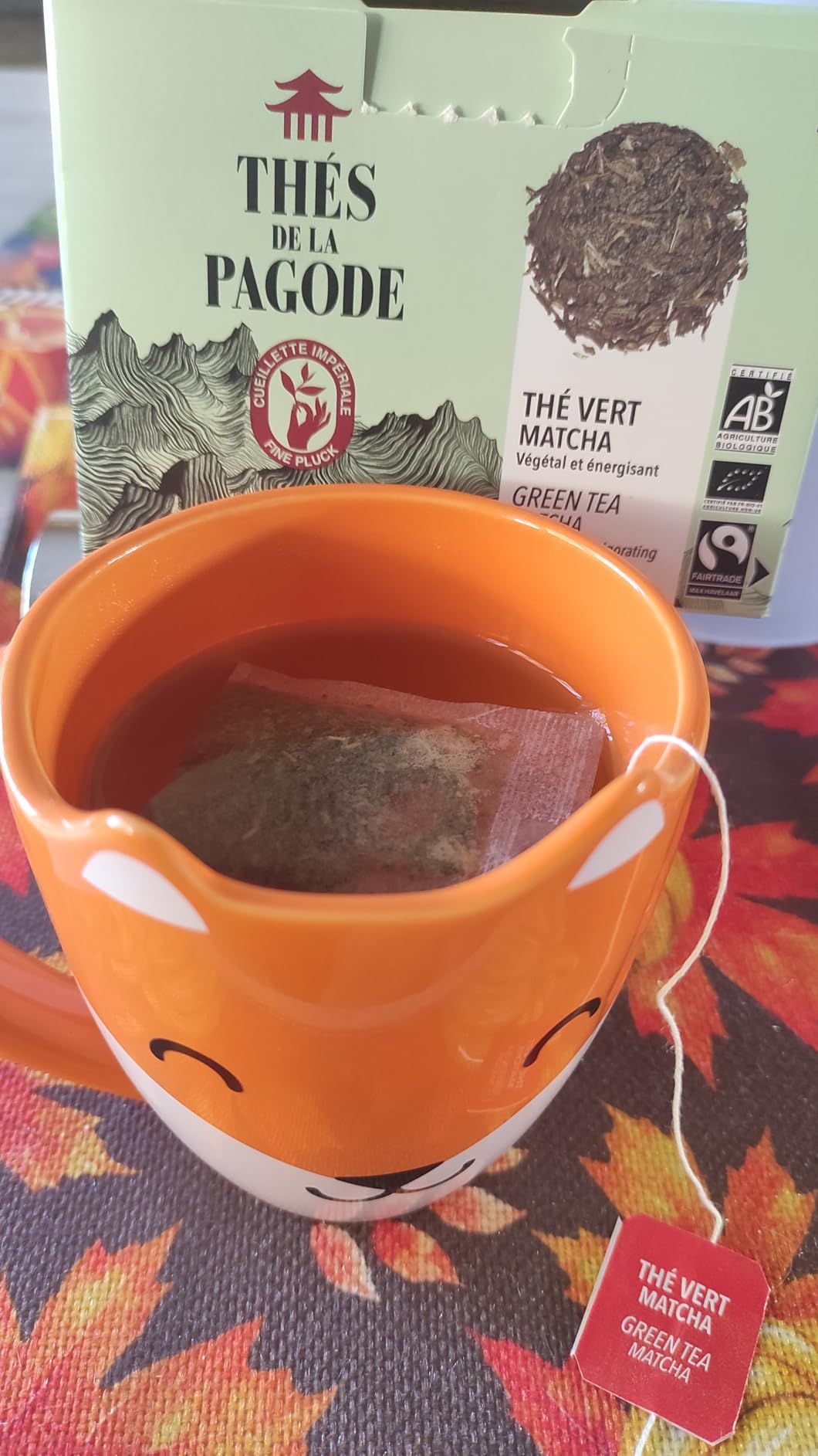 Thé vert bio au matcha - Thés de La Pagode