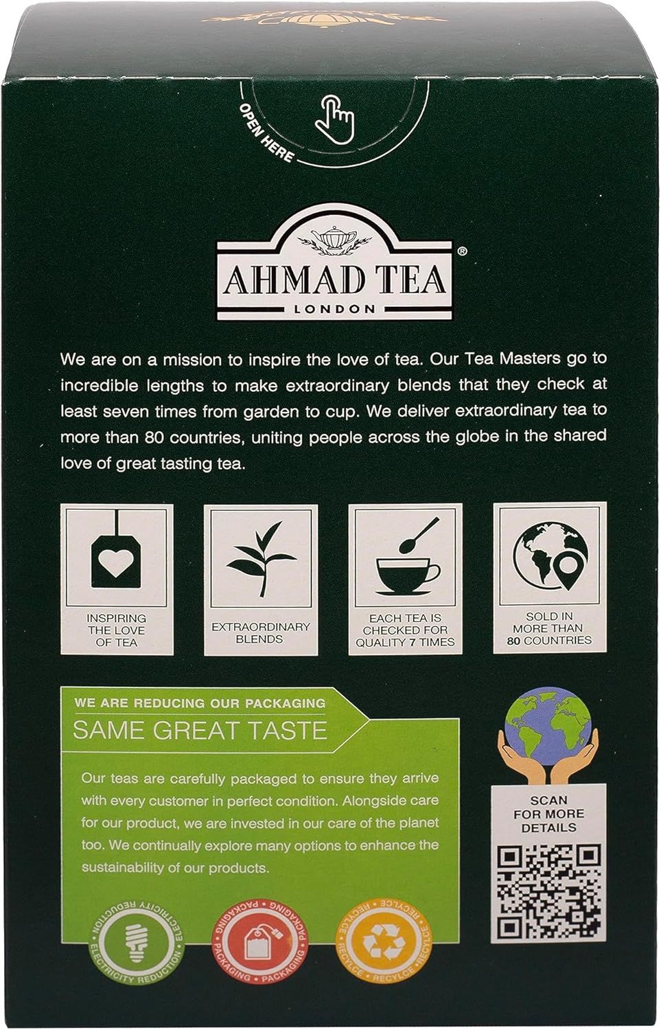 Feuille de thé Akbar Pure Ceylan 100