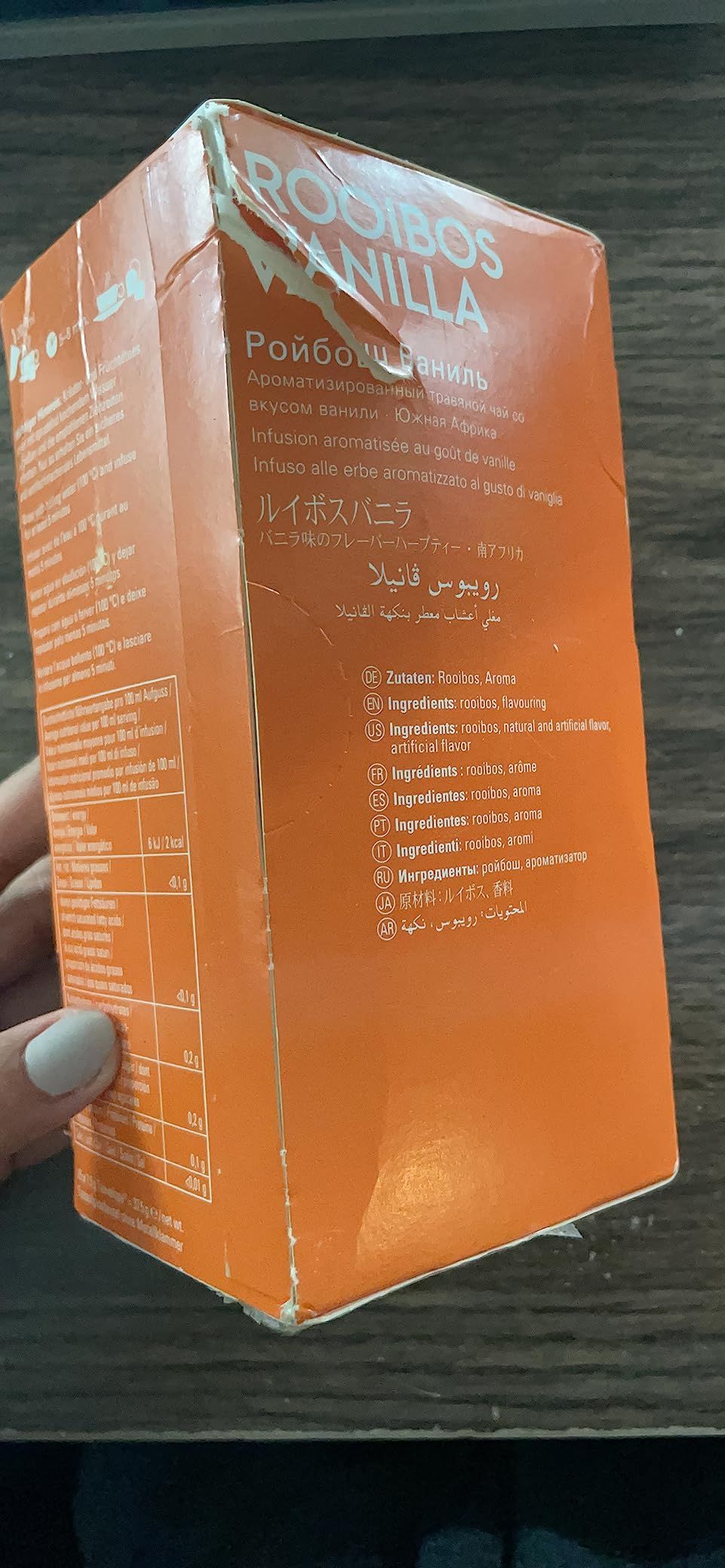 Tisane rooibos vanille chai Ronnefeldt – 25 sachets