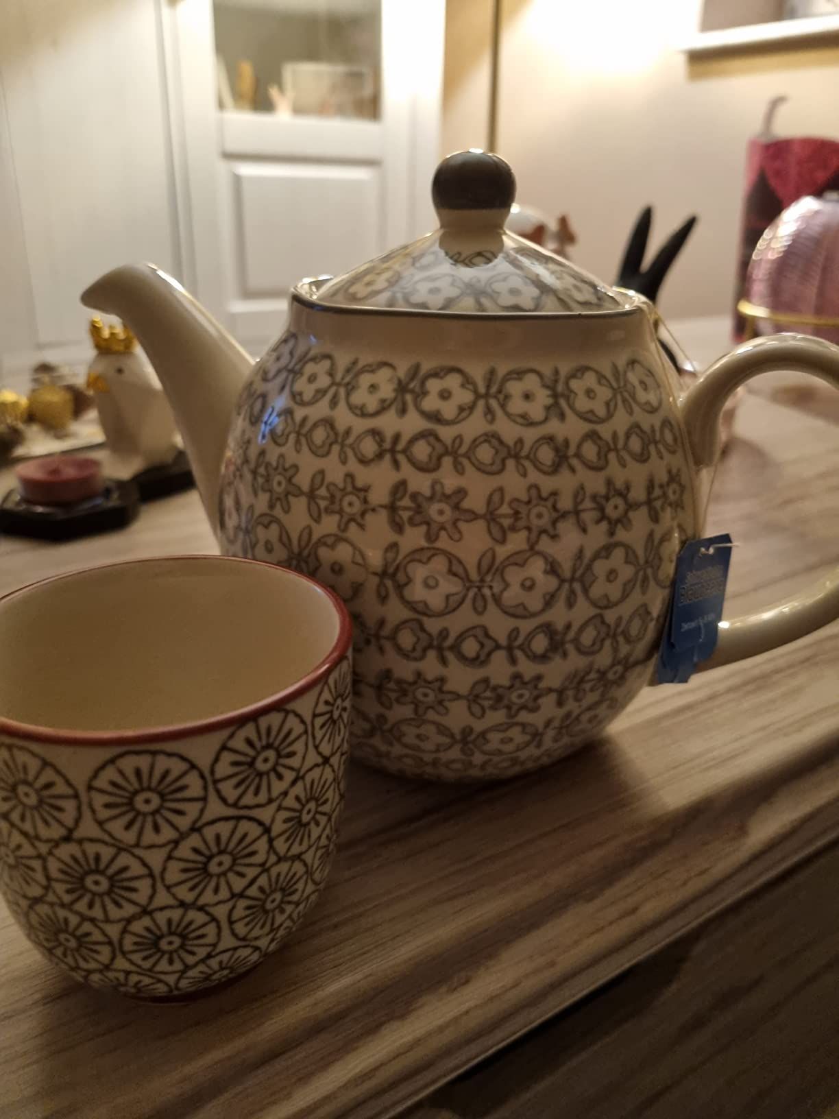 Bloomingville Karine Théière en céramique 24 cm